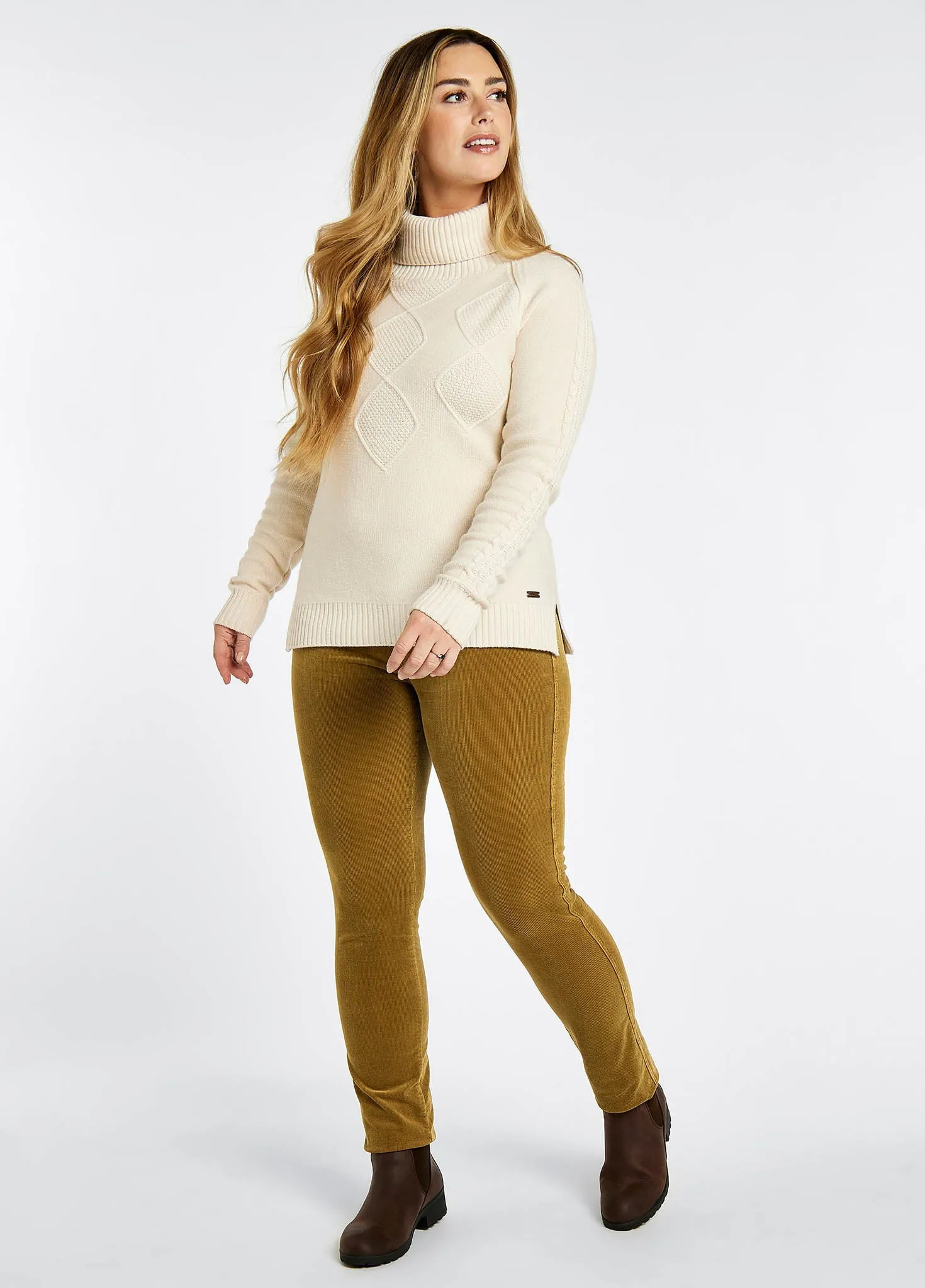 Honeysuckle Jeans - Harvest Gold Flexible Fabric Blend