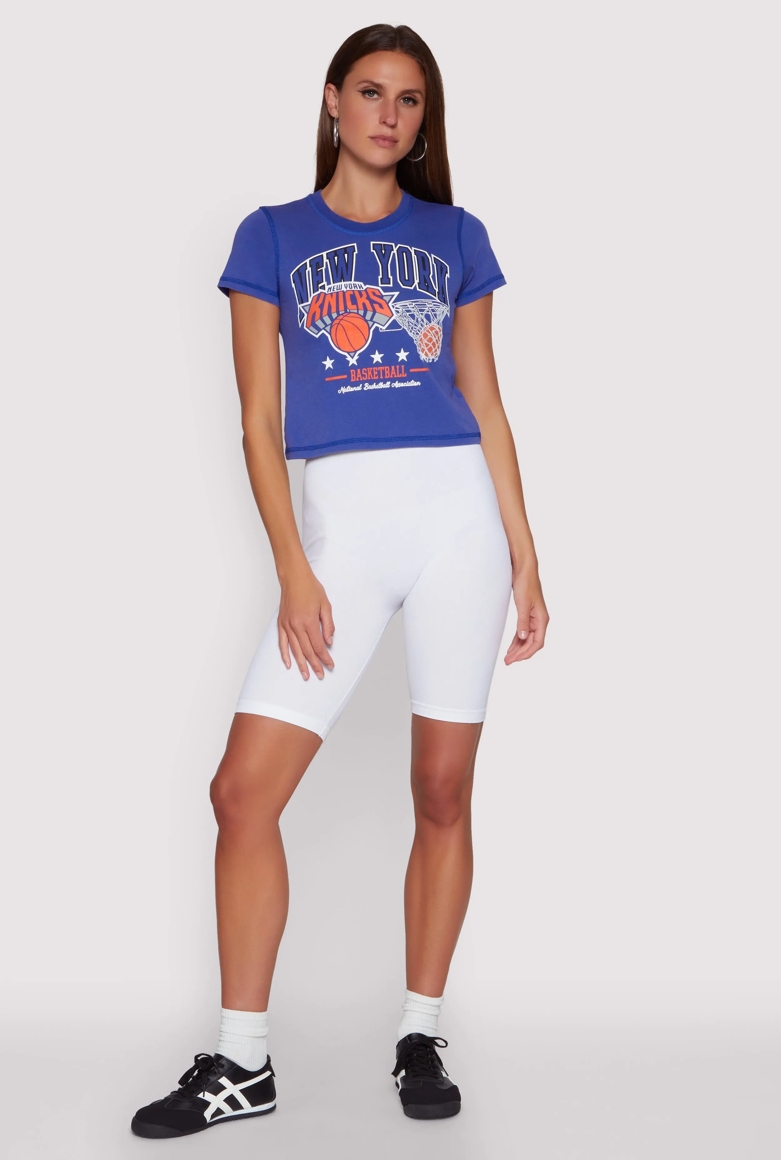 Chill Vibes NBA New York Knicks Crop Top