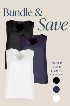 The Ember Linen Cami Bundle Construction - ready