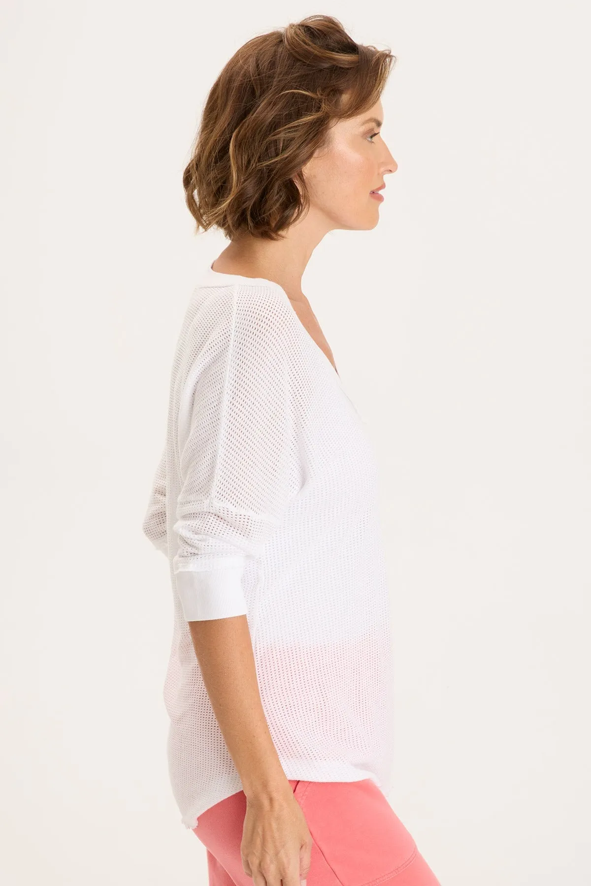 Tropical Glow Mesh Fira Pullover