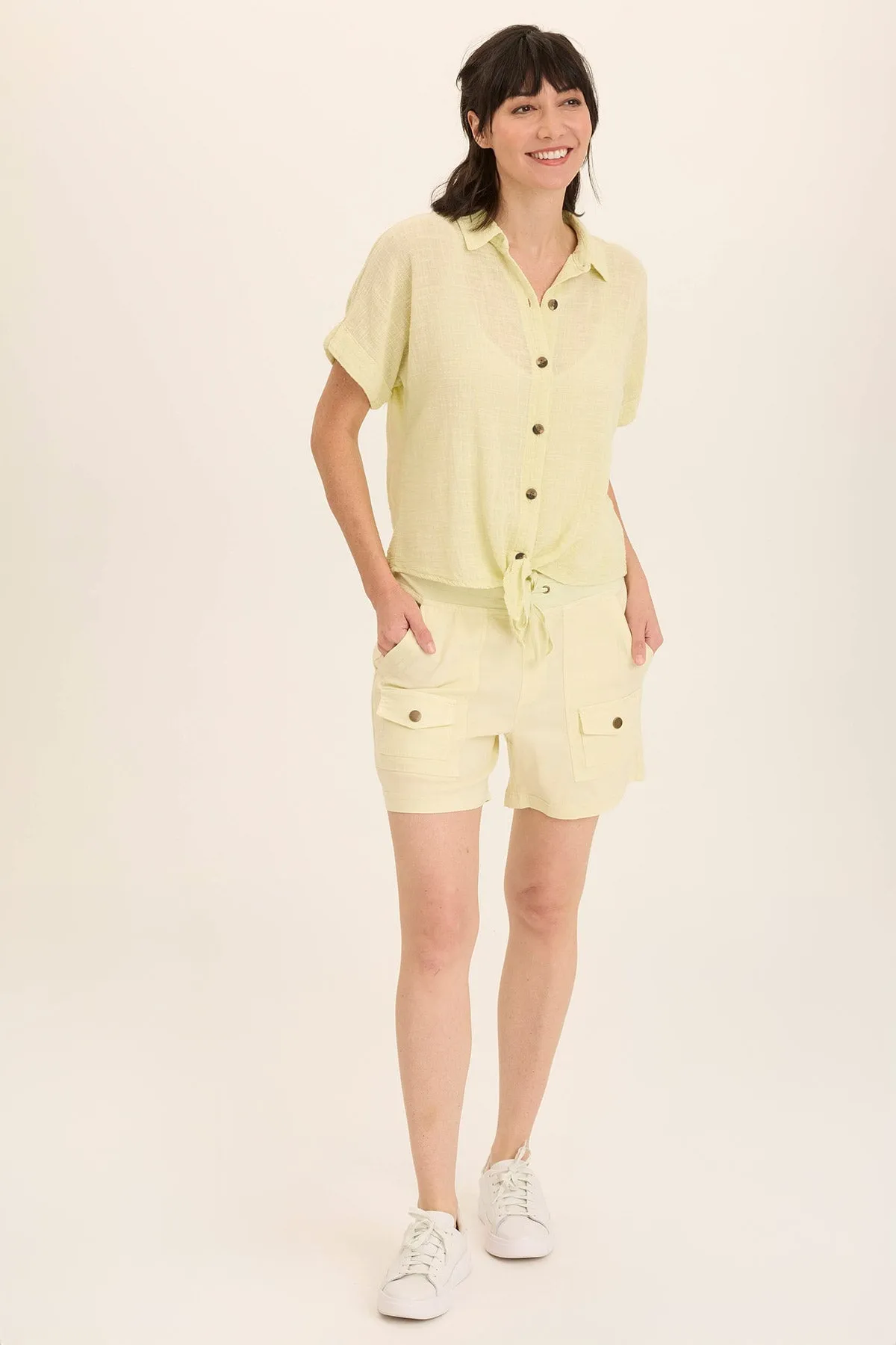 QuickDrying Fiber Milton Stretch Twill Cargo Short