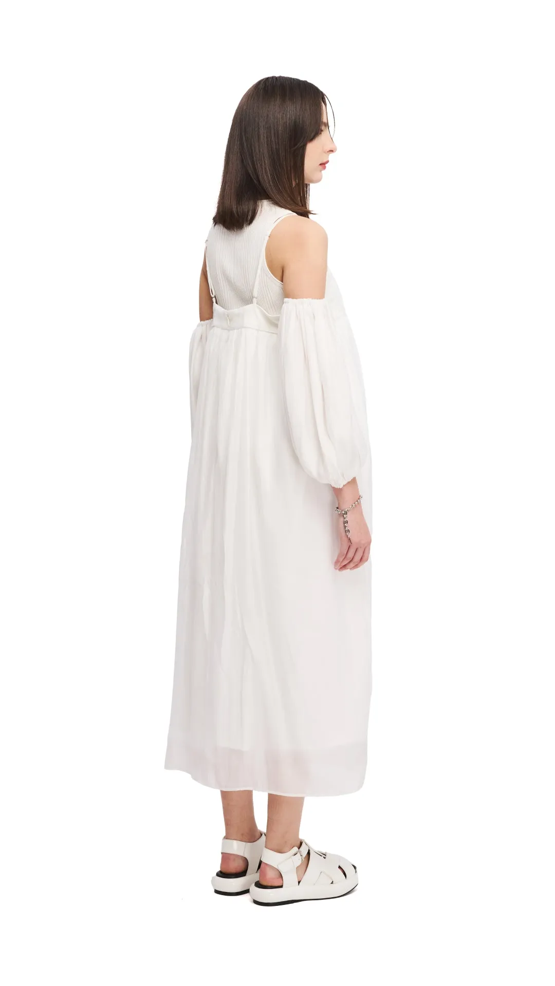 Cold Shoulder Dress QuickDryingTech Windproof Fabric