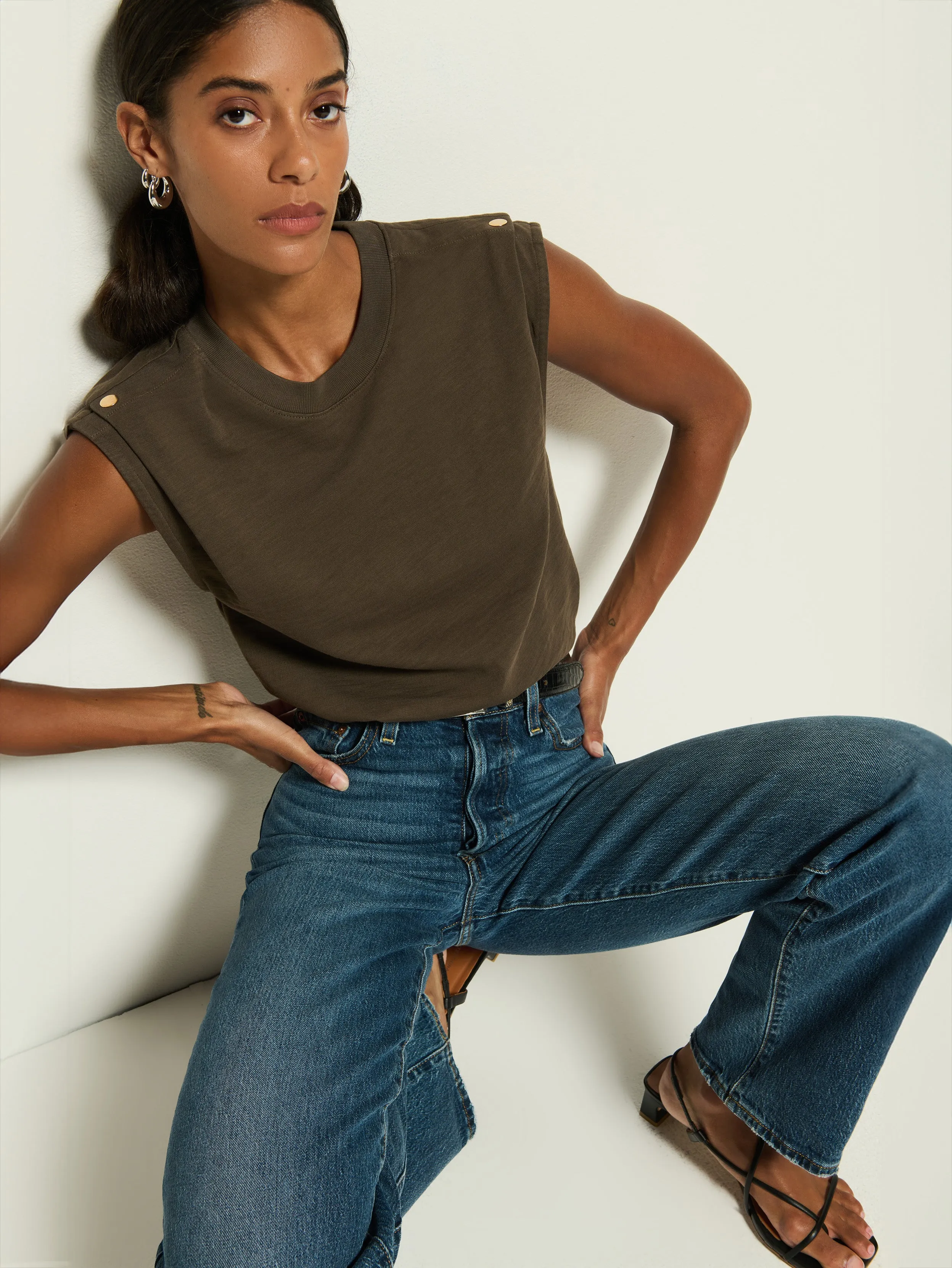 Marina Muscle Tee AntimicrobialTreatment