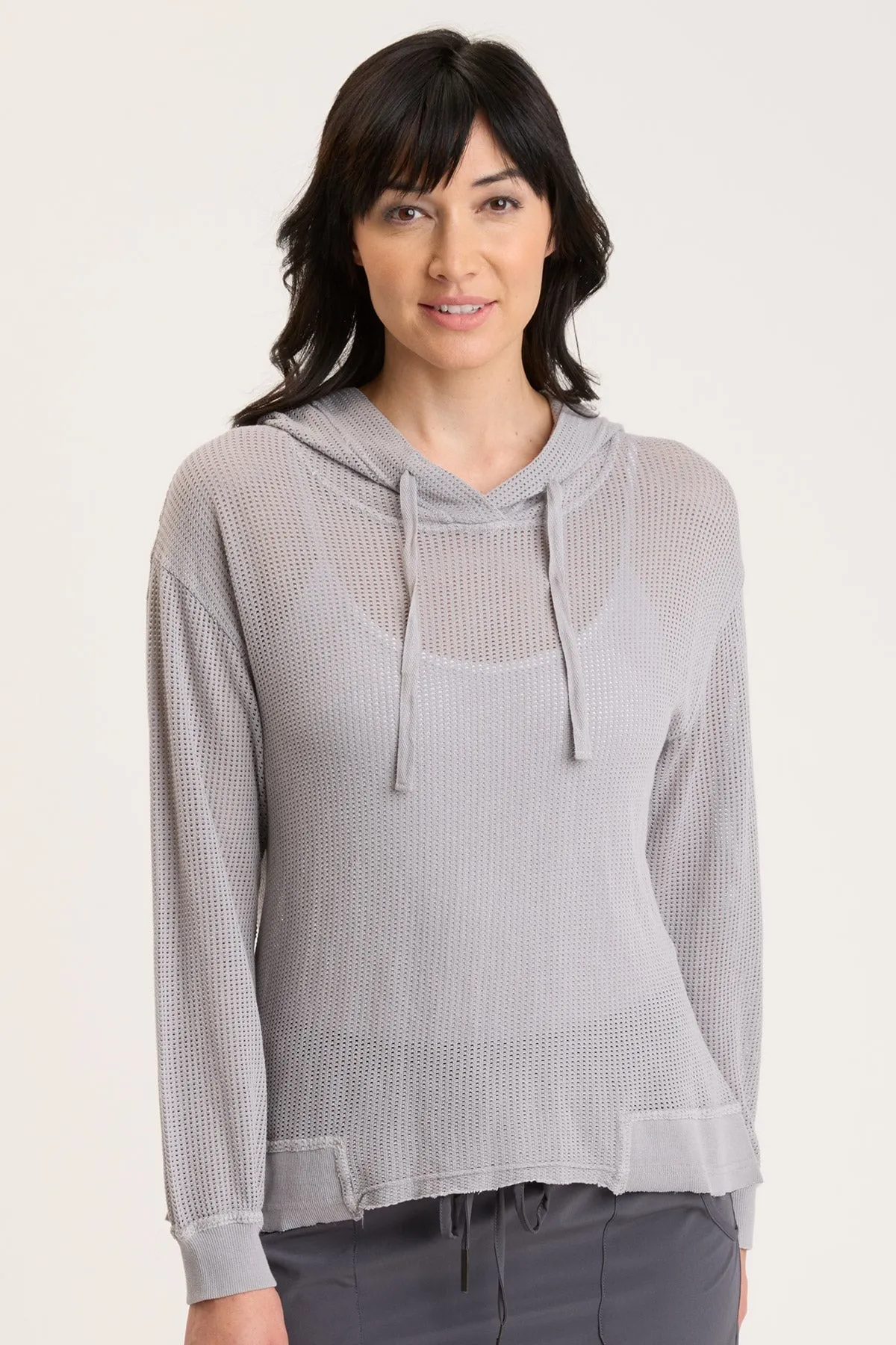 Mesh Sidel Hoodie RipstopFabric AbrasionResistant Material