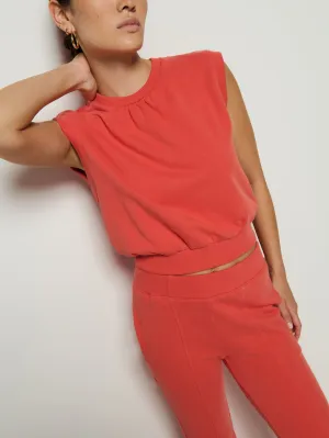 Billie Tank Sweatshirt Busy Glow