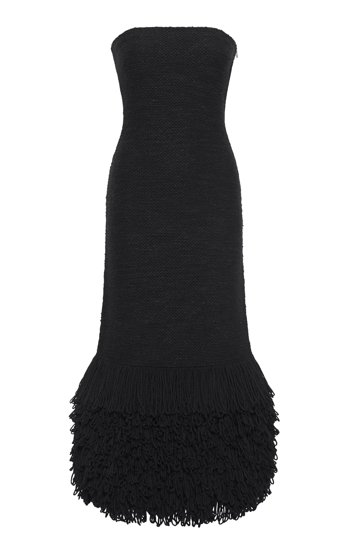 Corus Knit Maxi Dress in Black Cashmere Silk MultiPurposePockets