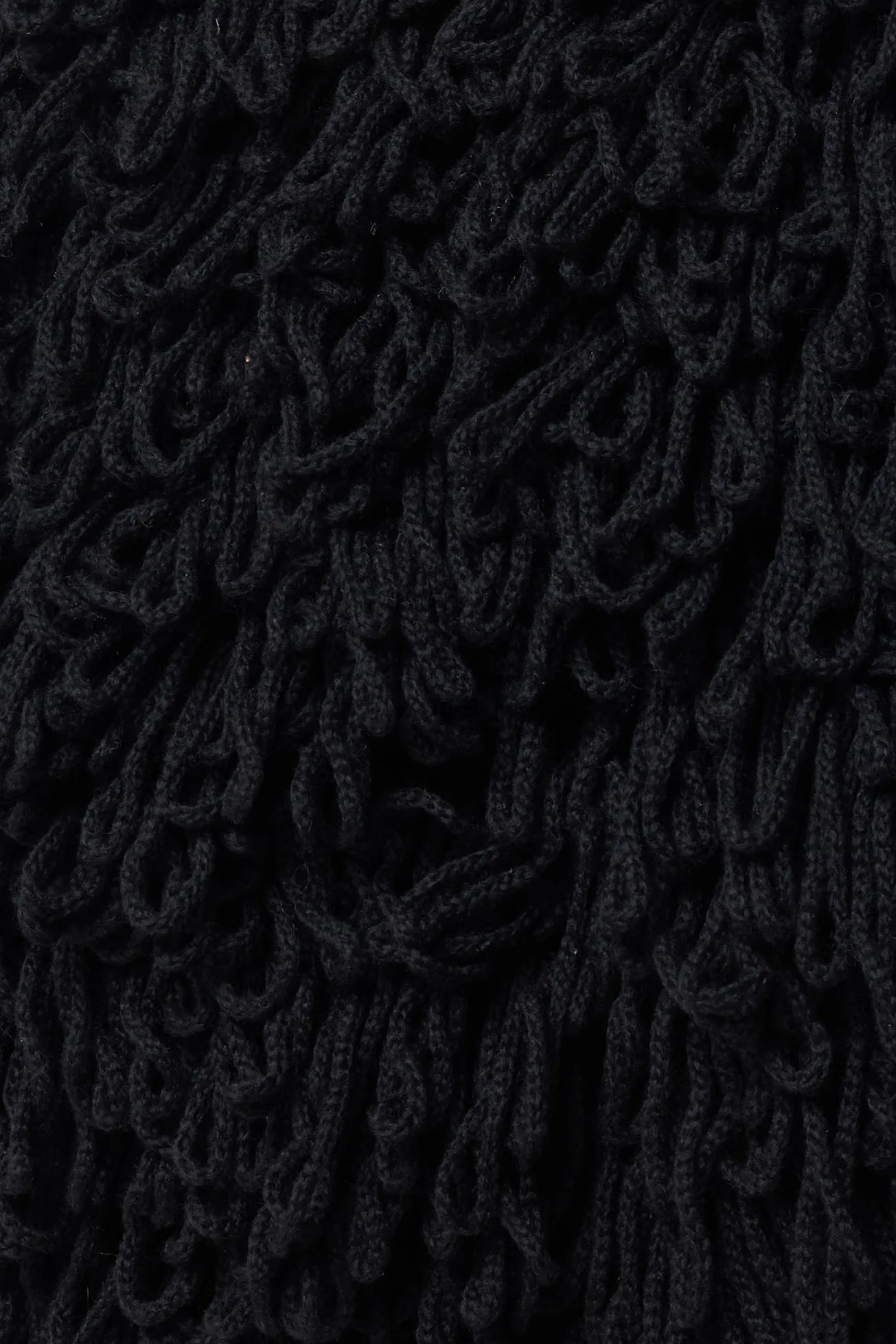 Corus Knit Maxi Dress in Black Cashmere Silk Sea Fit