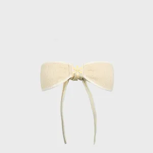 Versatile Layering Durable Strap Anchors Asta Resort Mia Bikini Top - Ivory Sequin