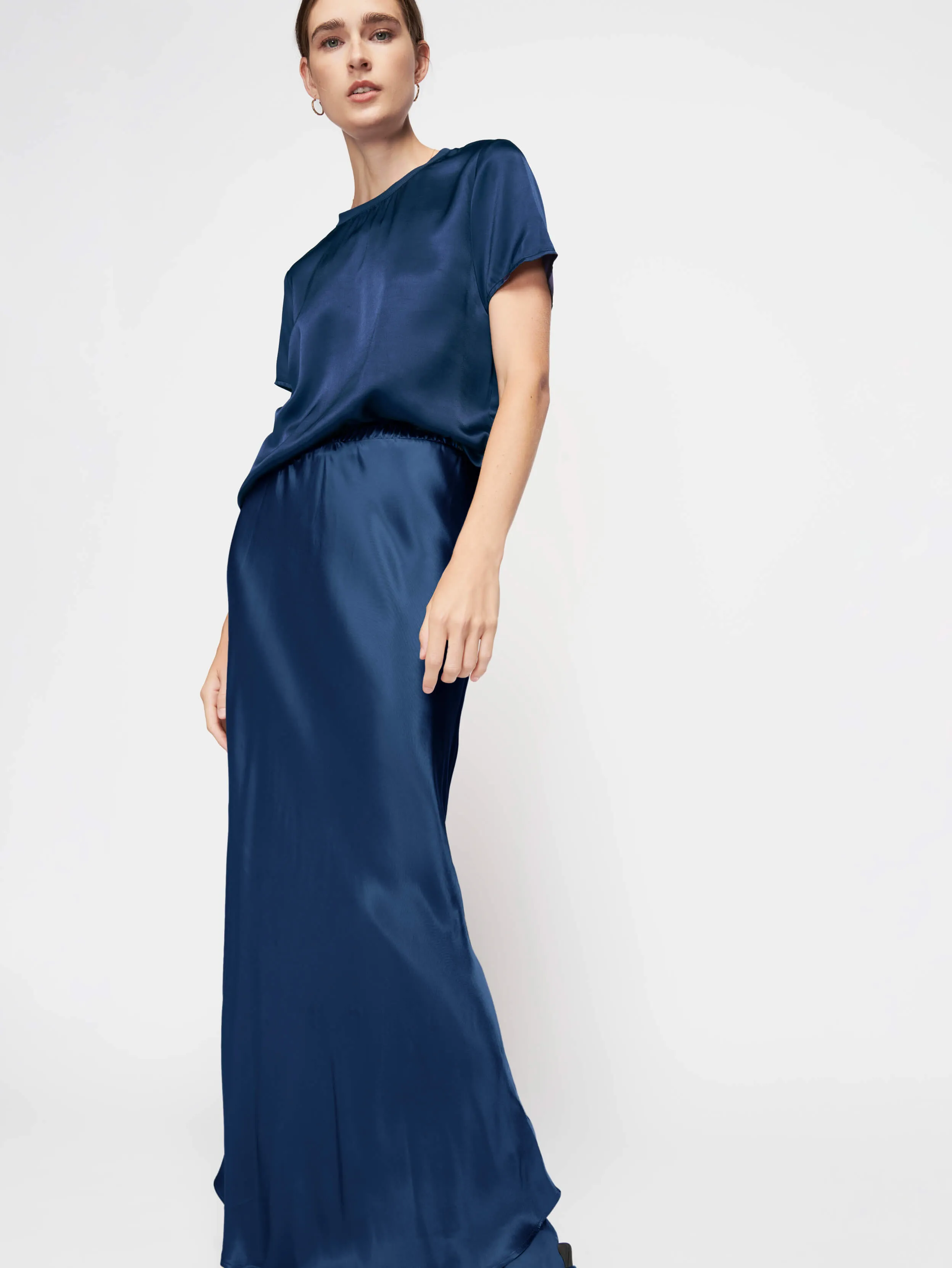 Gaia Skirt Linen blend
