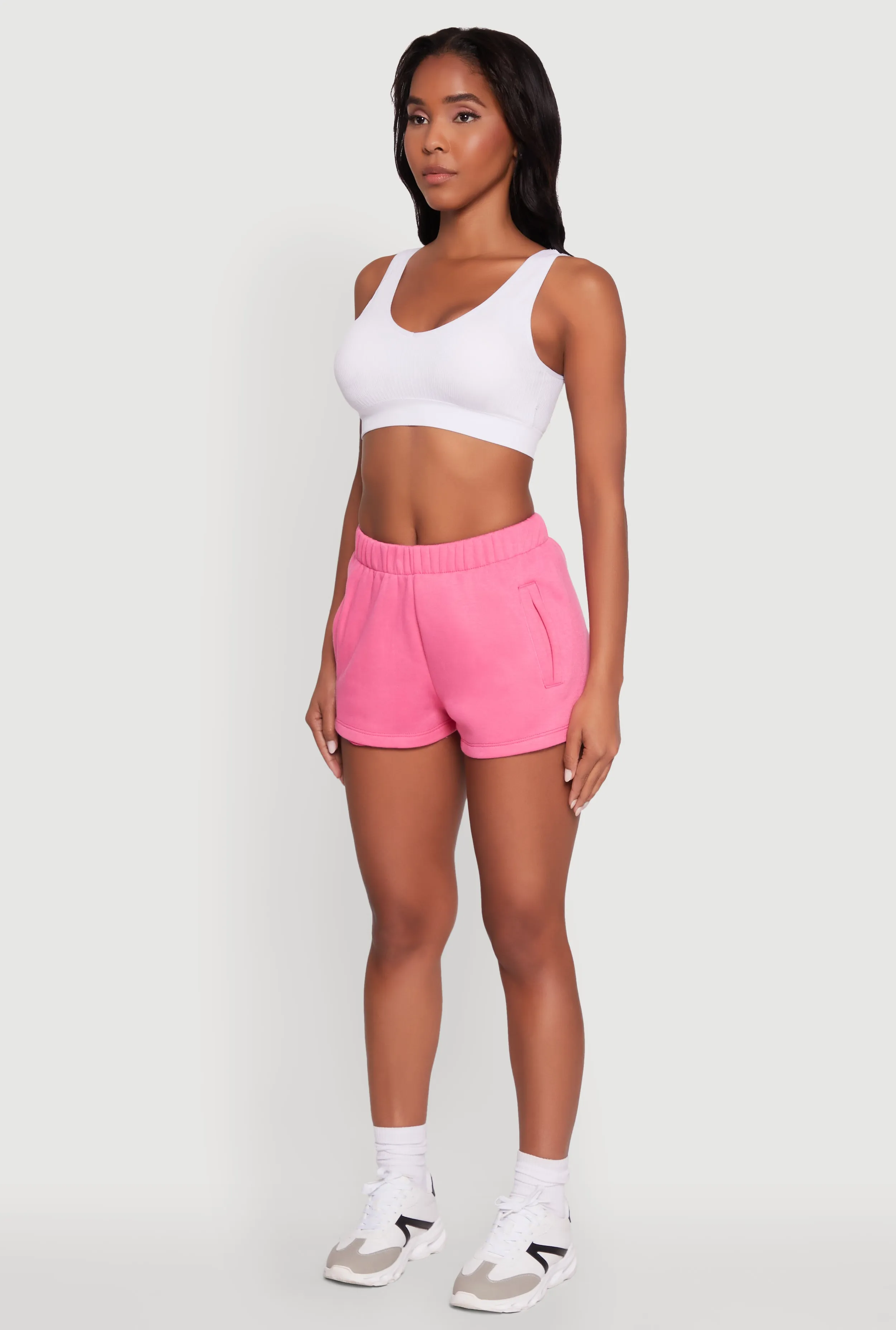 Durable Quality Activewear Fleece Lined Sweatshorts