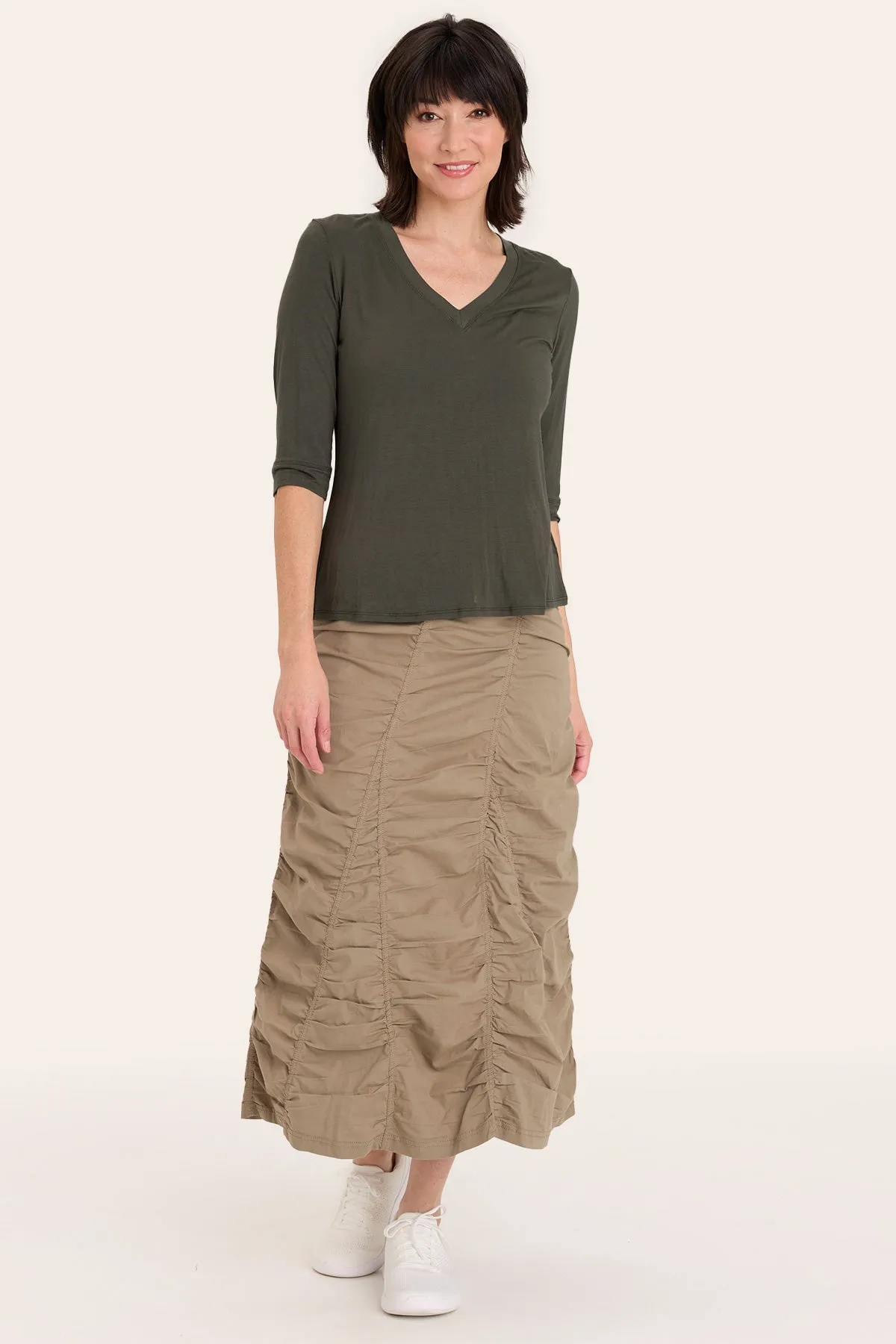 Elite Core Gored Peasant Skirt