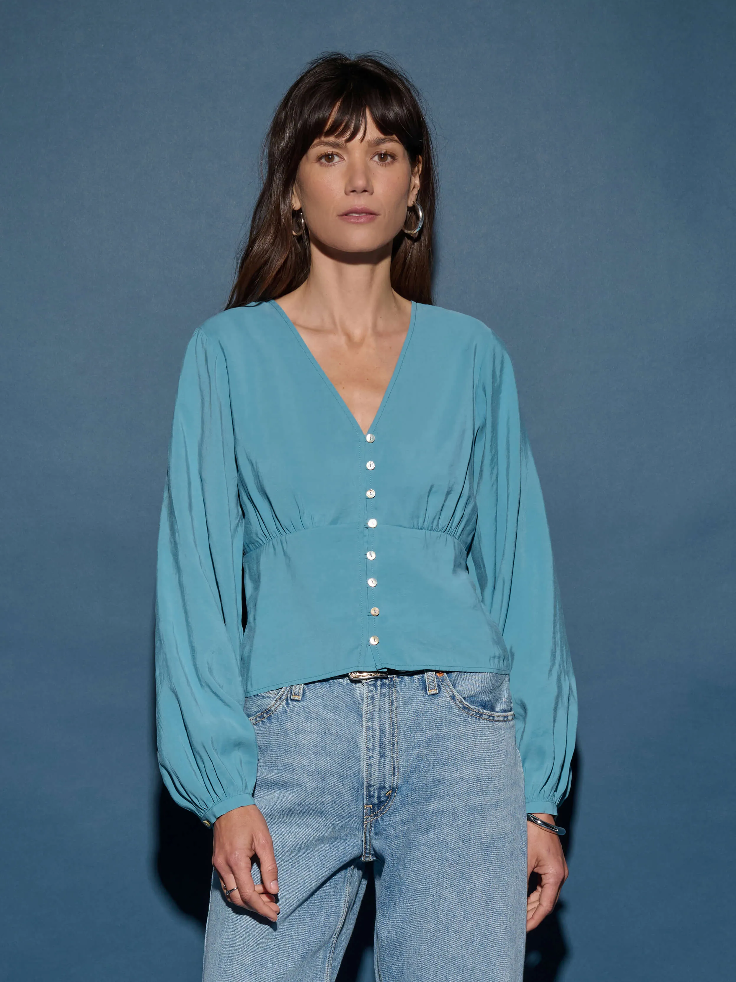 Silver Glow Lyla Top