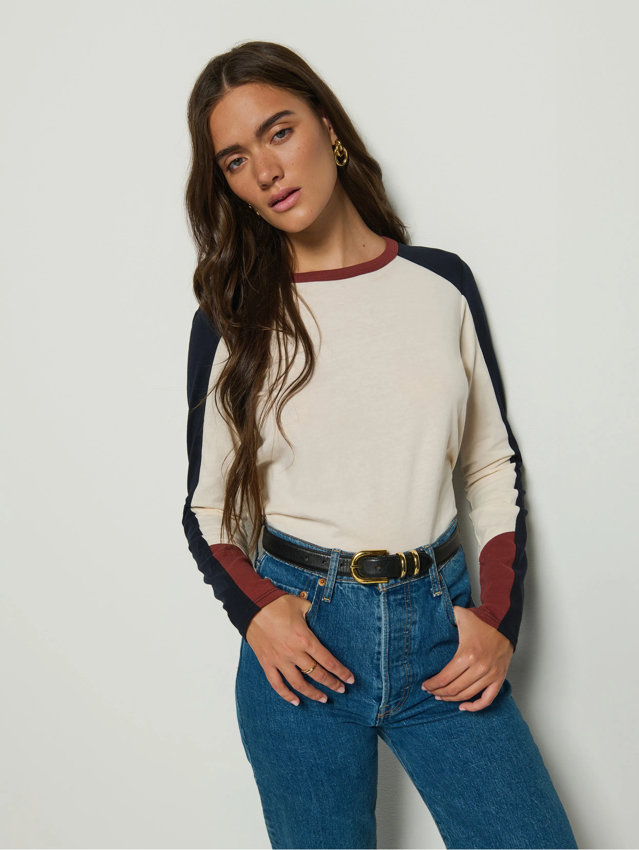 Coastal Chic Carmen Colorblock Tee