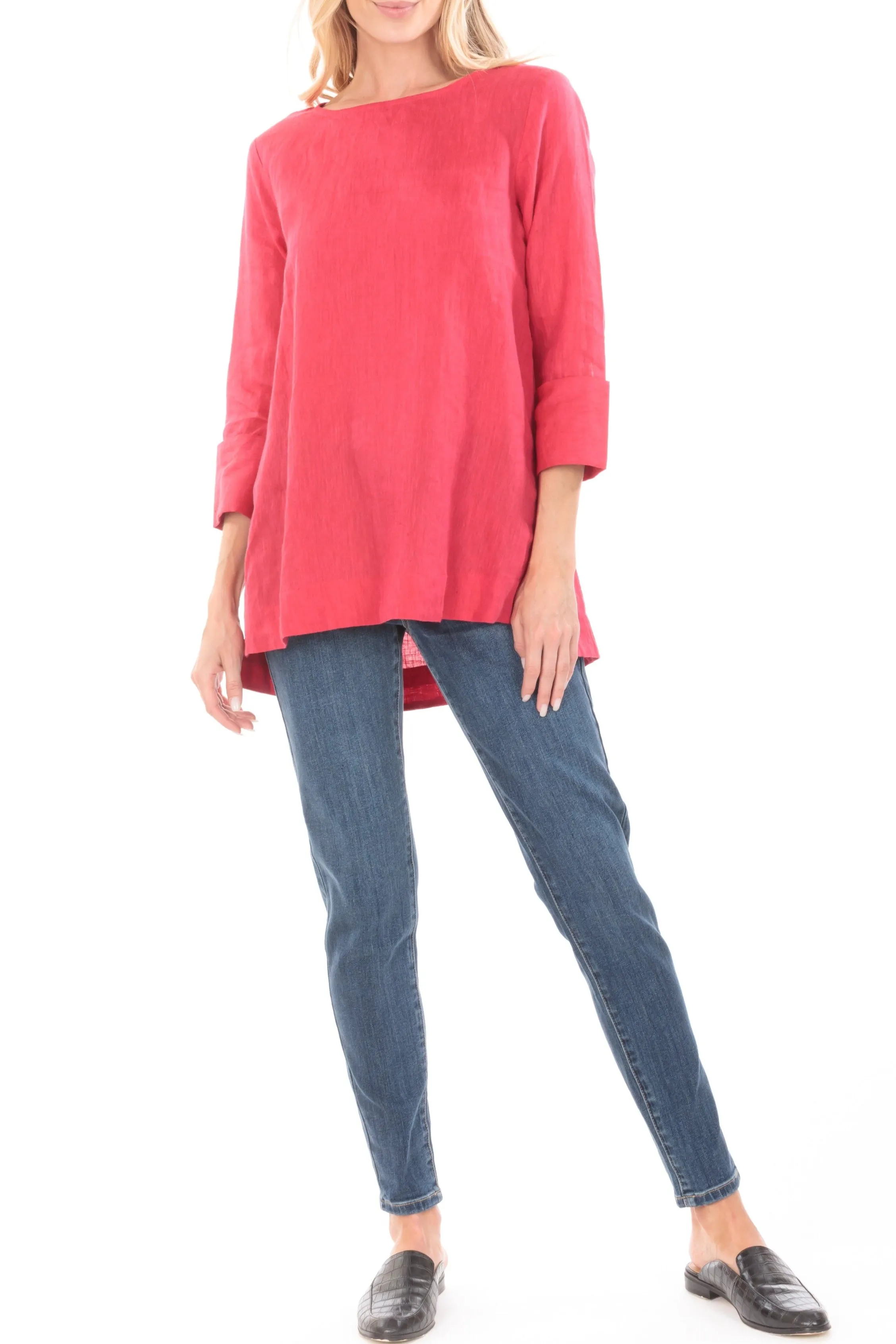 Recycled Polyester Blend Fit And Flare Tunic