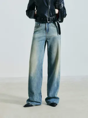 New Baggy Straight Jeans Favorite Basic Stretch Enhanced Mobility