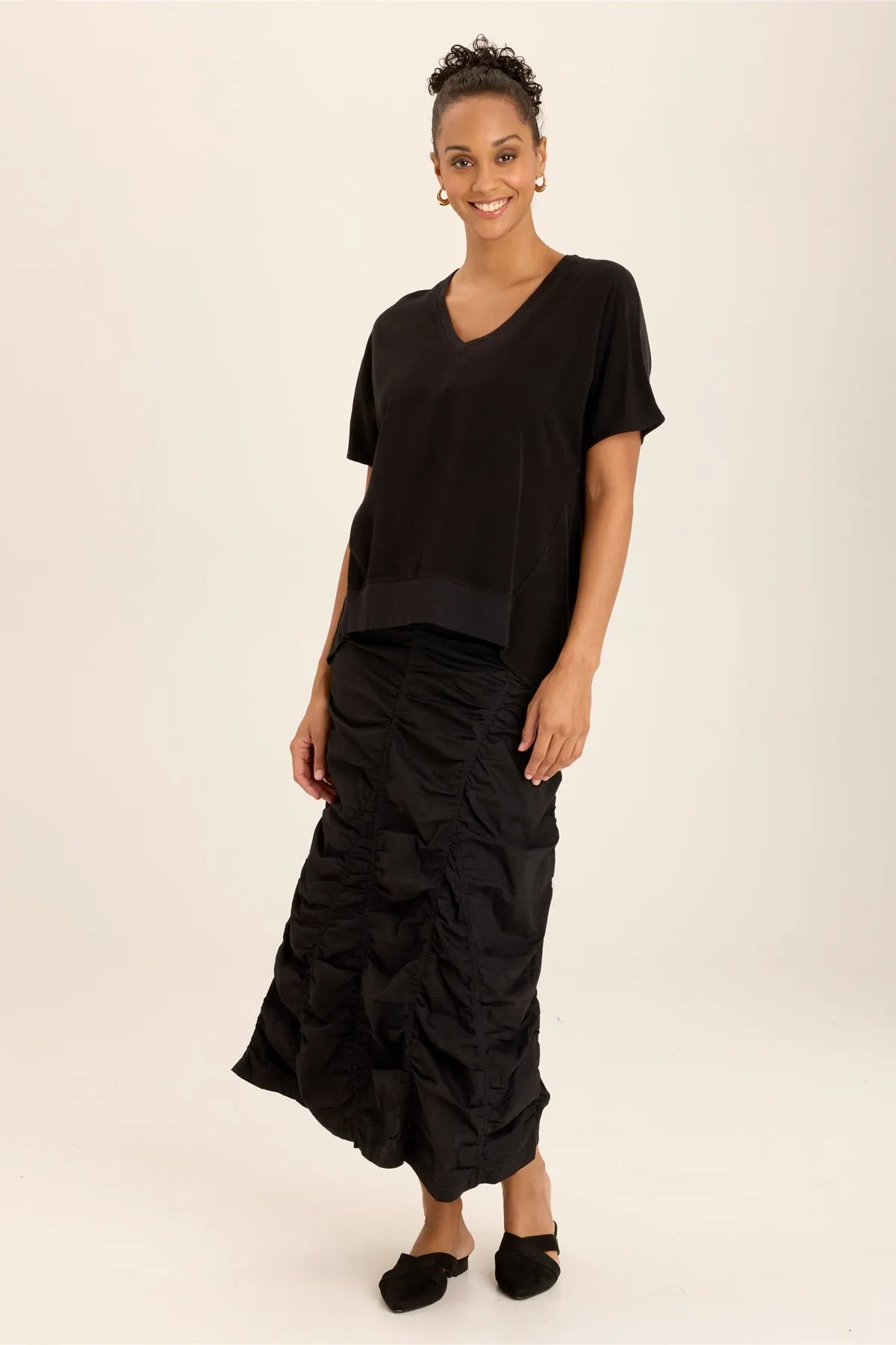 Twill Clara Top Stream Fit AntiPilling Surface