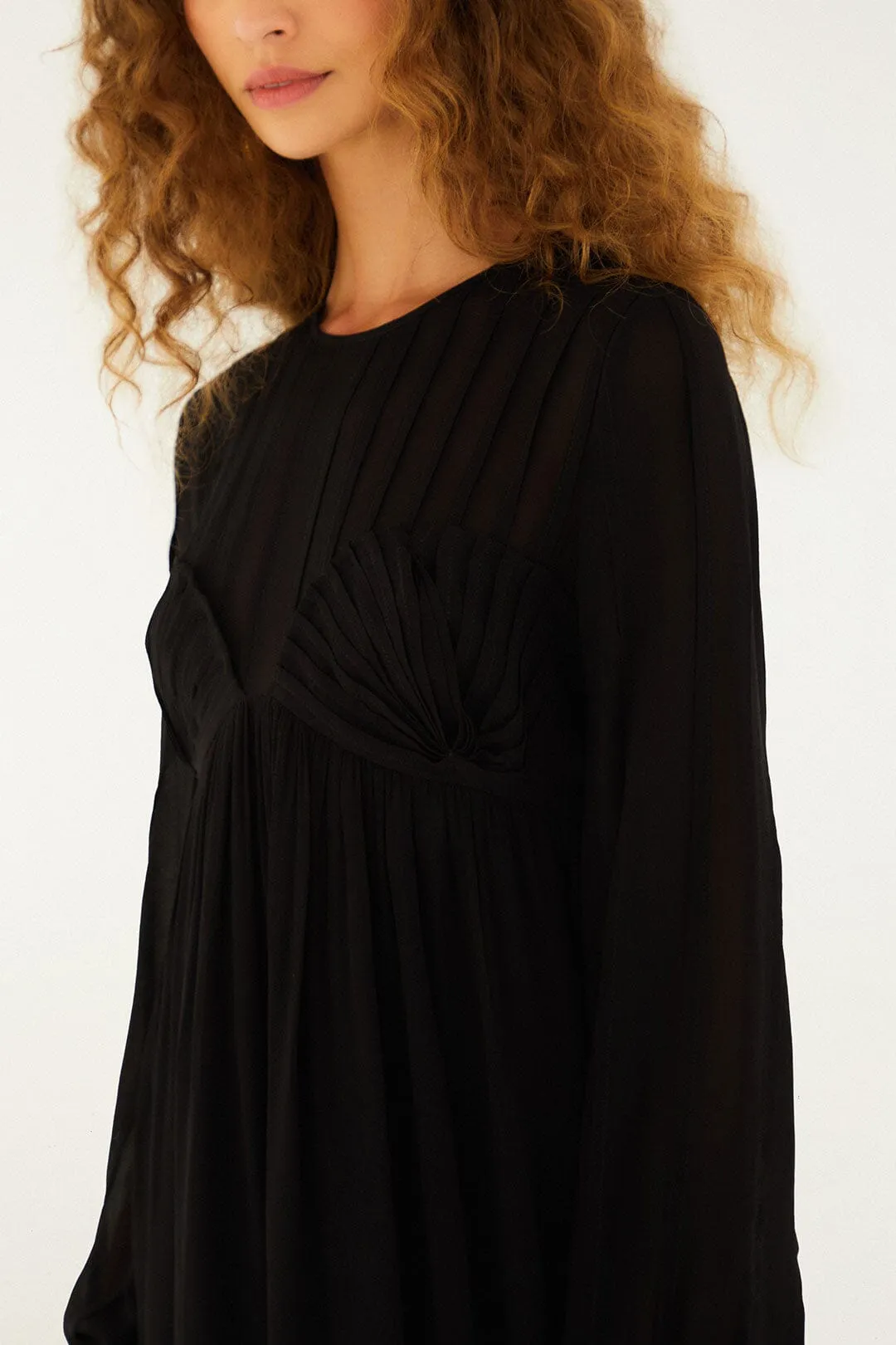 Casual day dress Casual Day Out Black Shell Mini Dress