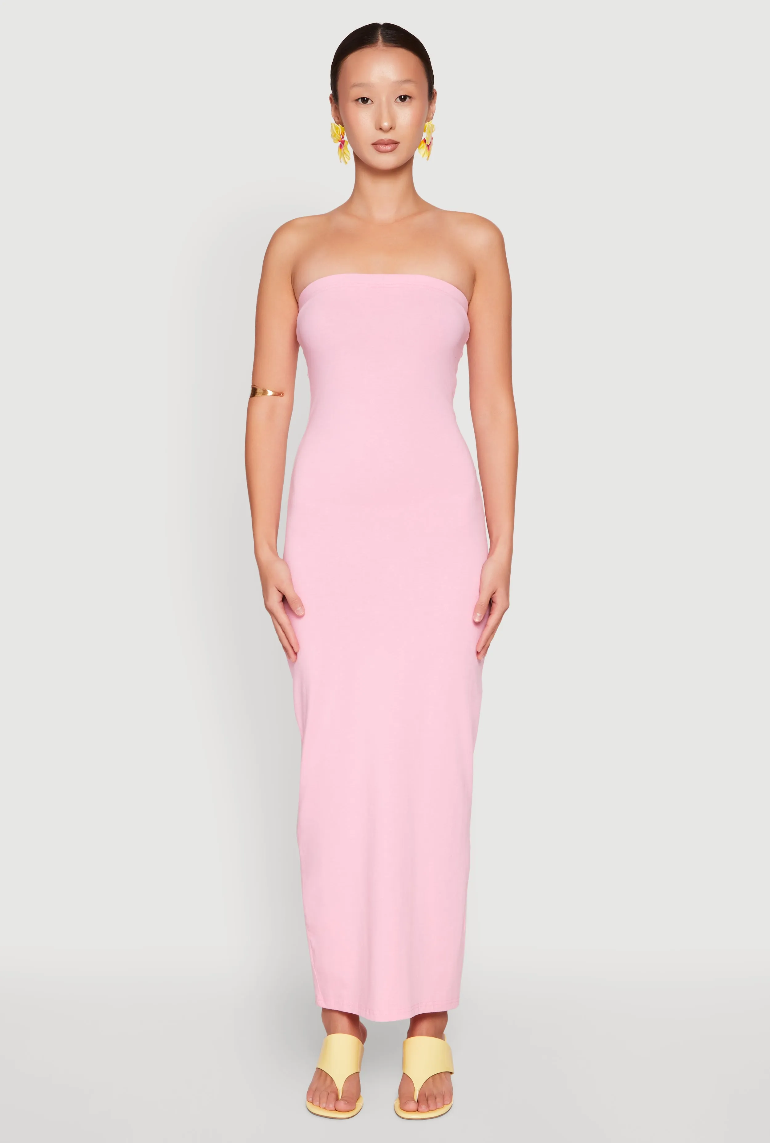 Elegant high-waist gown Daisy Maxi Tube Dress