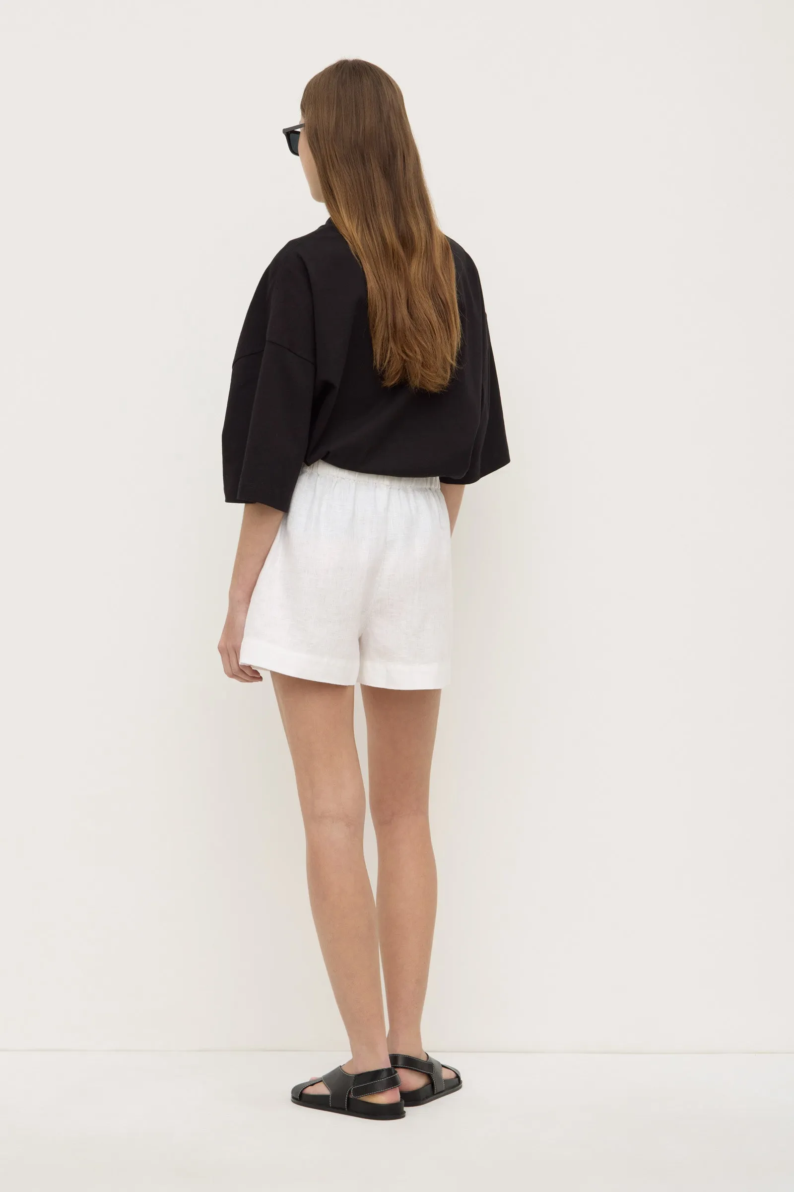 Everyday Linen Short Sweat Resistant Fabric ReinforcedPockets