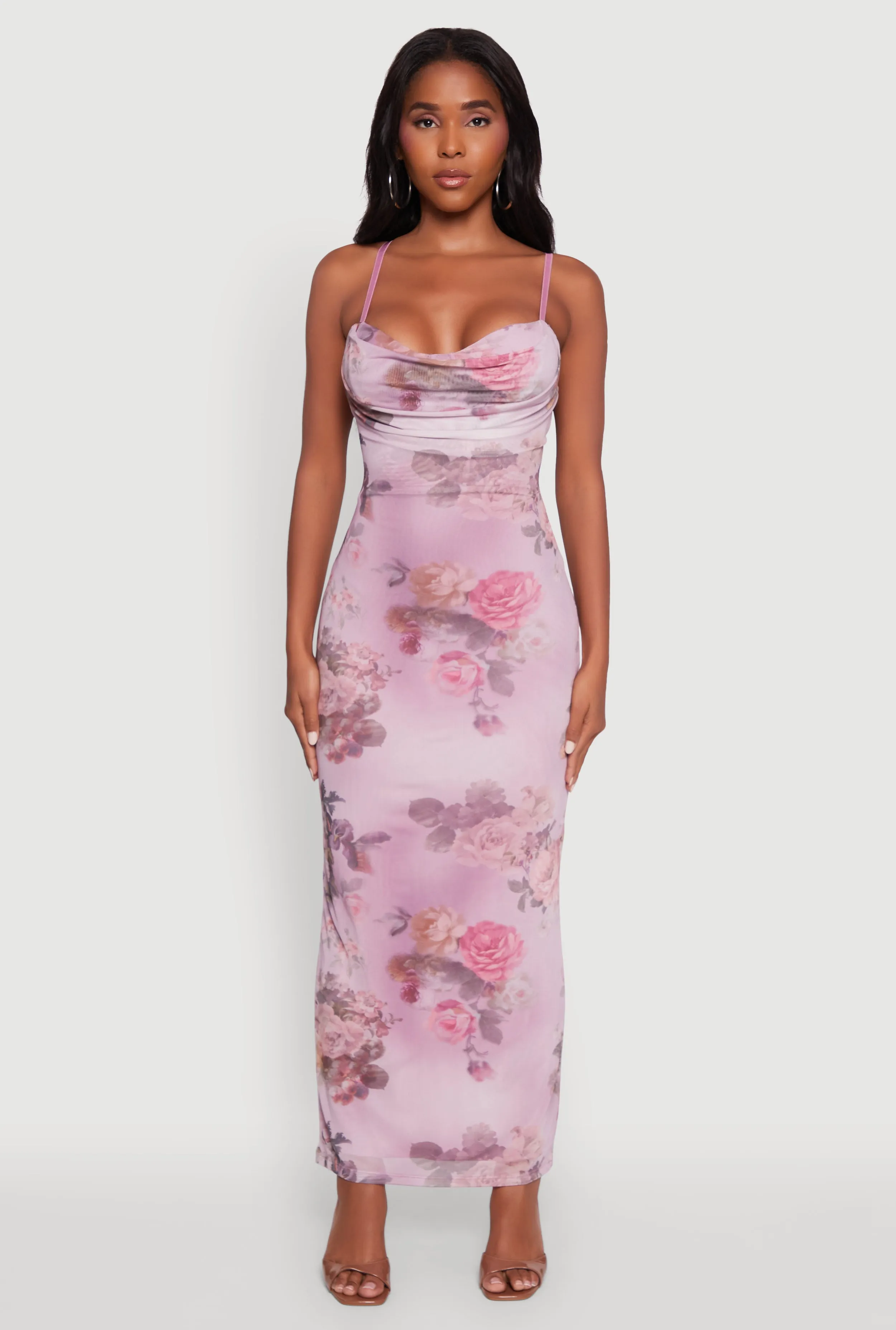 Perfect for layering or wearing on its own this dress adapts to any season Floral Mesh Padded Cup Sweetheart Bustier Dress