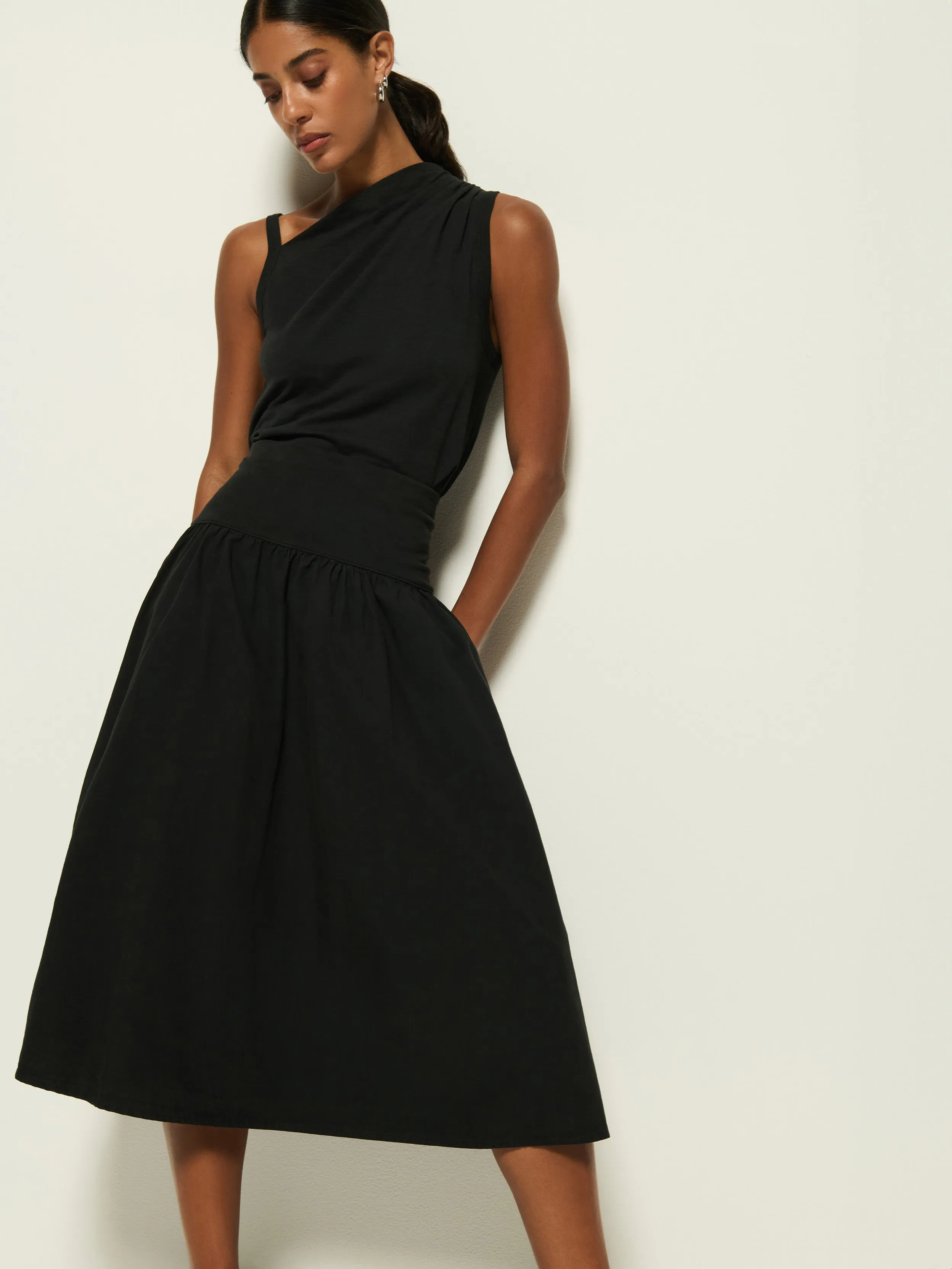 Ava Midi Skirt Vibrant Flow