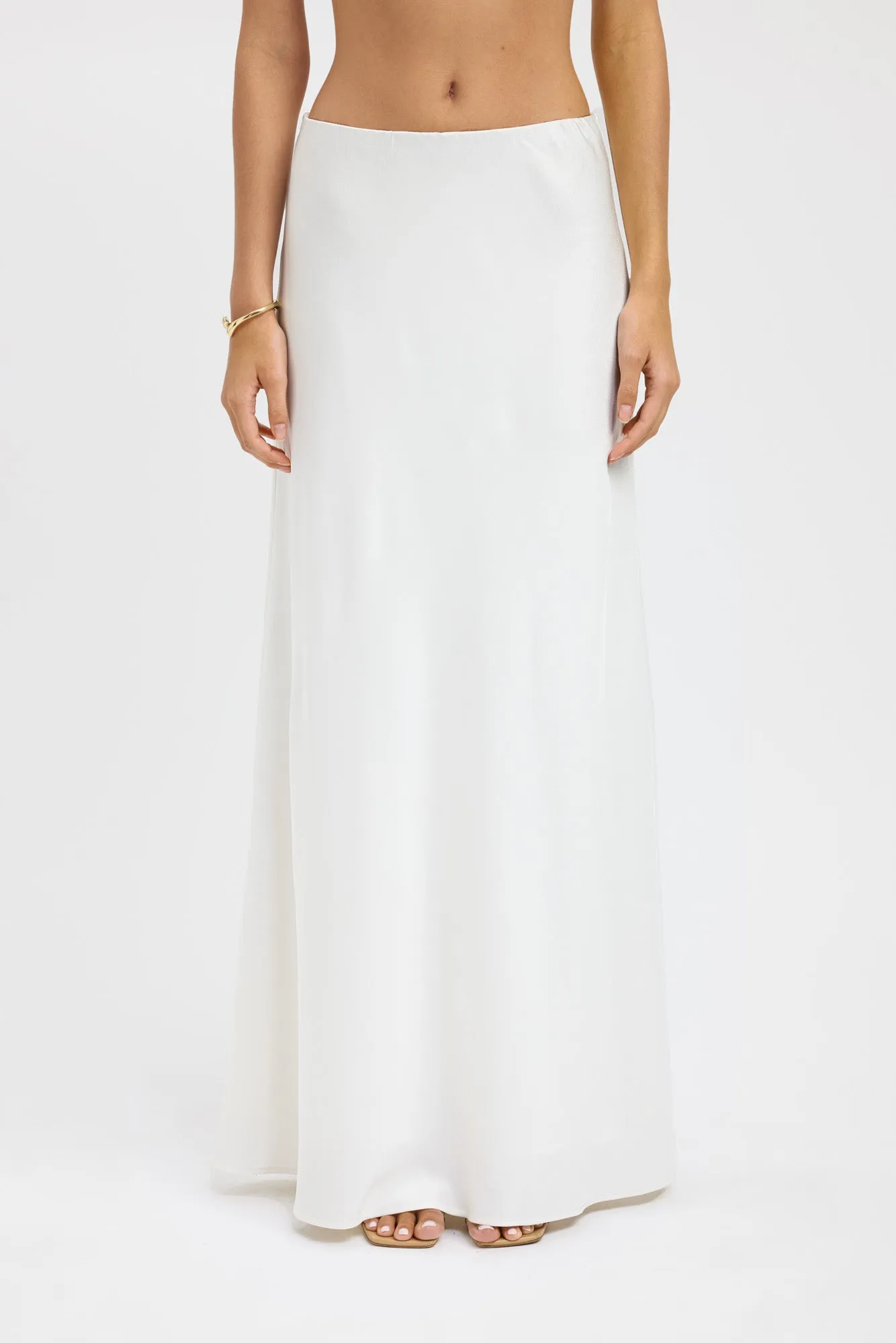 Palermo Maxi Skirt Satin feel