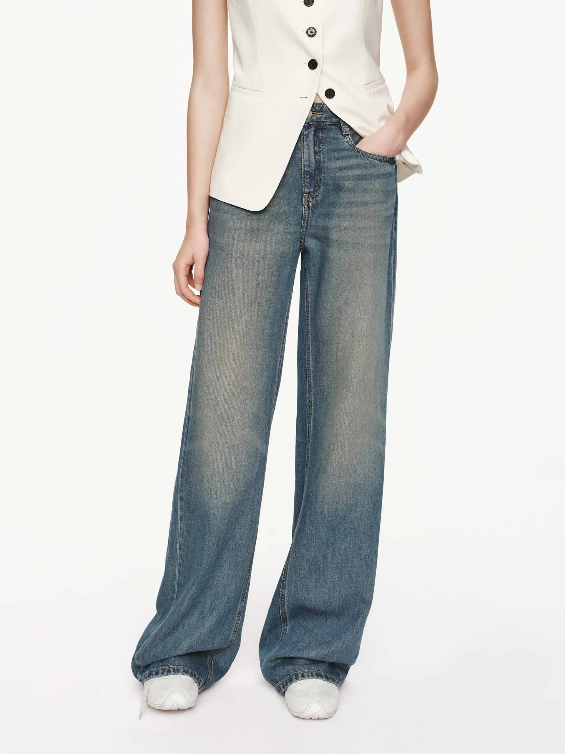 Classic Comfort Unisex Wear Elegant Vintage Lover Vintage Lightweight Jeans