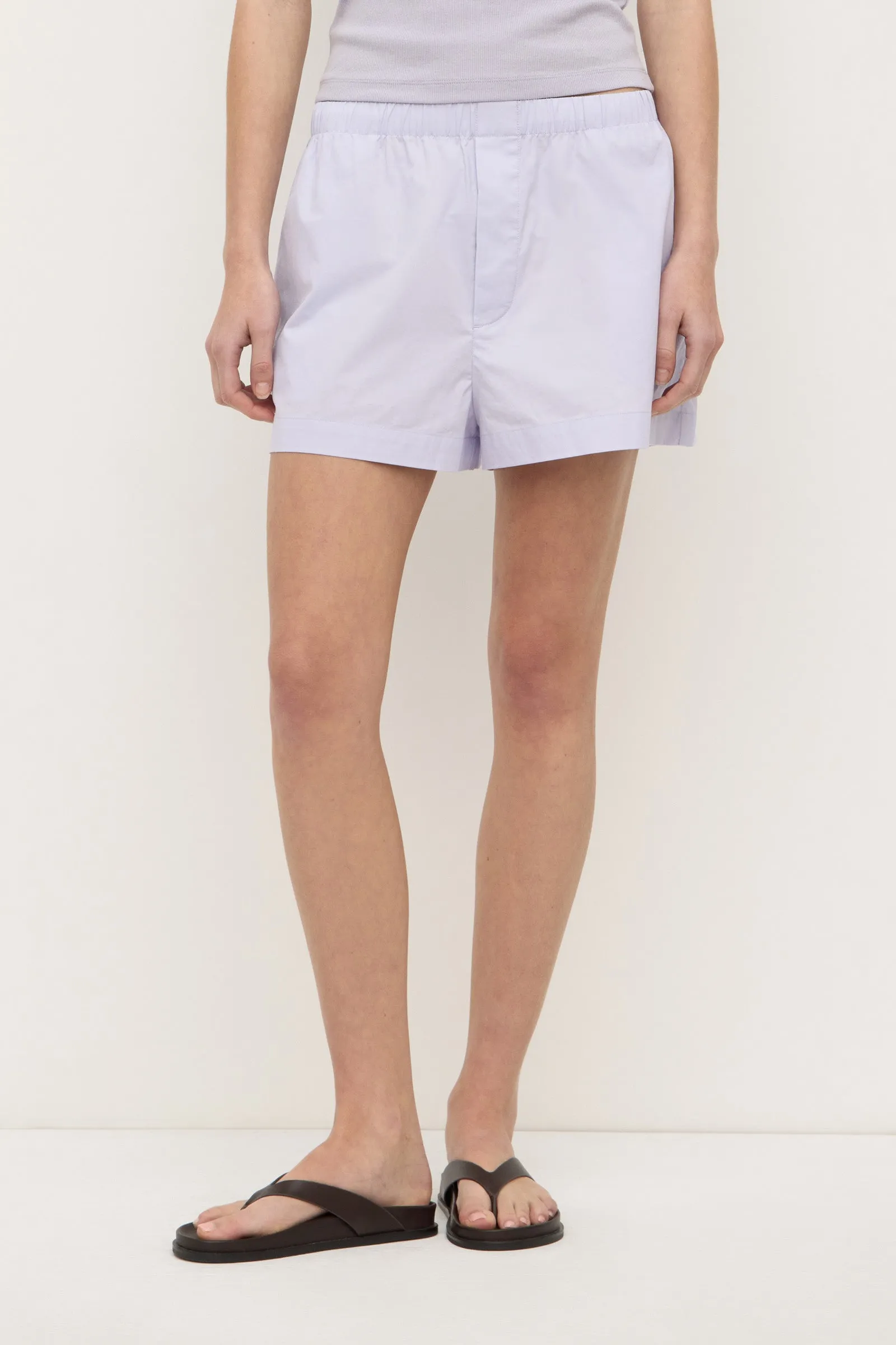 Everyday Poplin Short Polyester shorts Airy Design