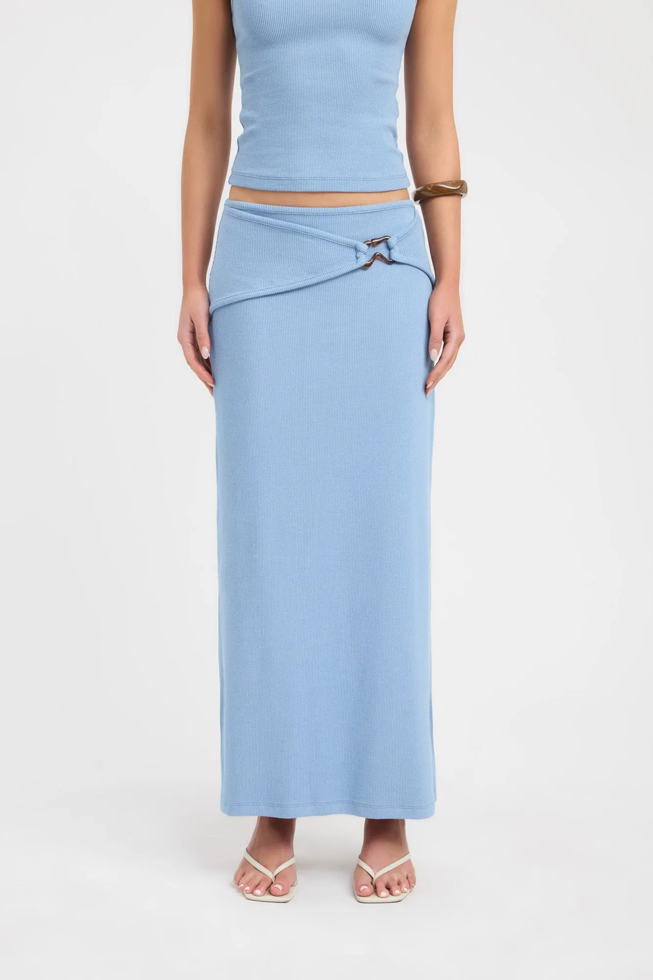 Casper Maxi Skirt A line Simple Fashion
