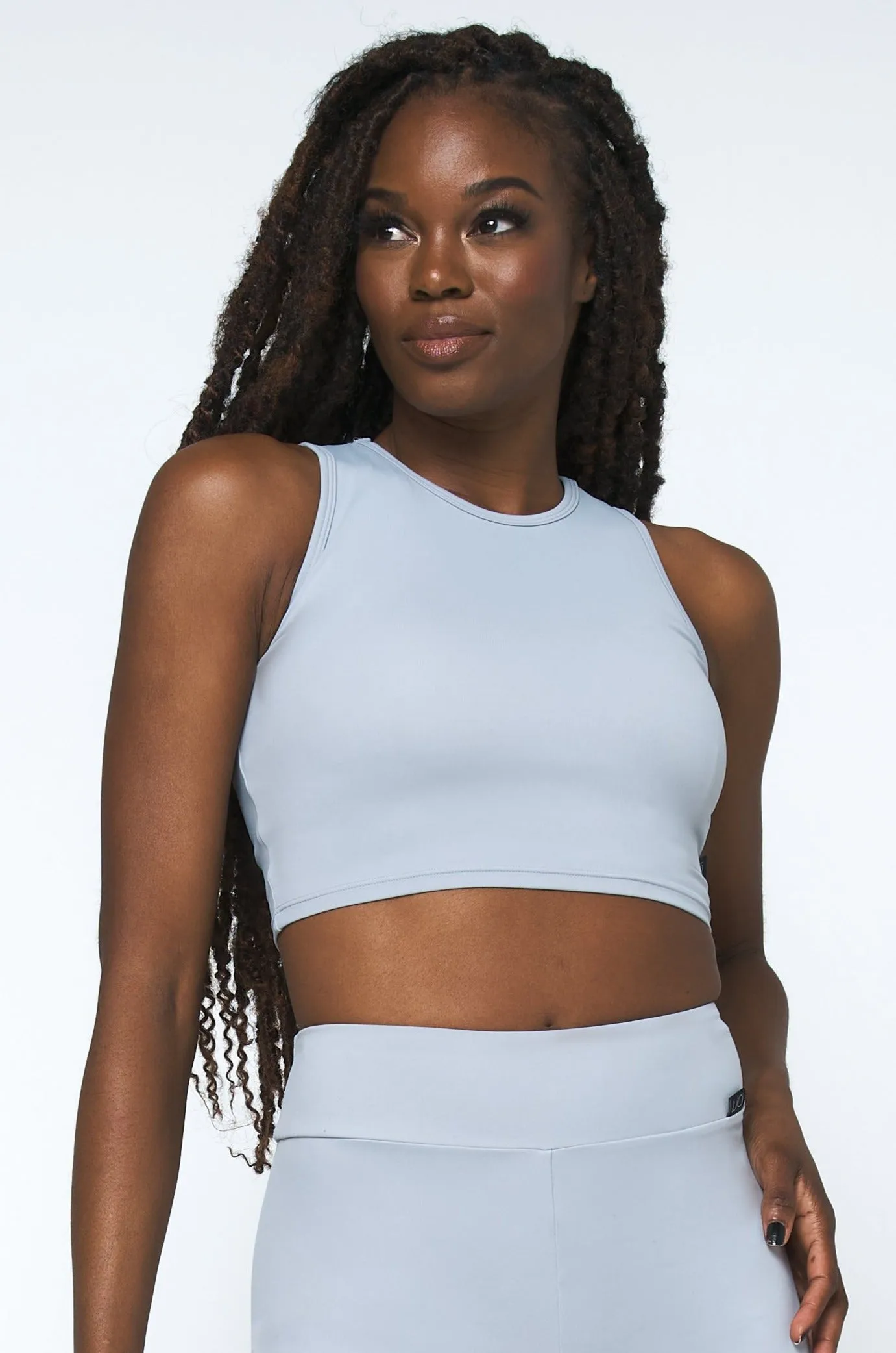 DurableBlend Tight Net Iced Tank Top