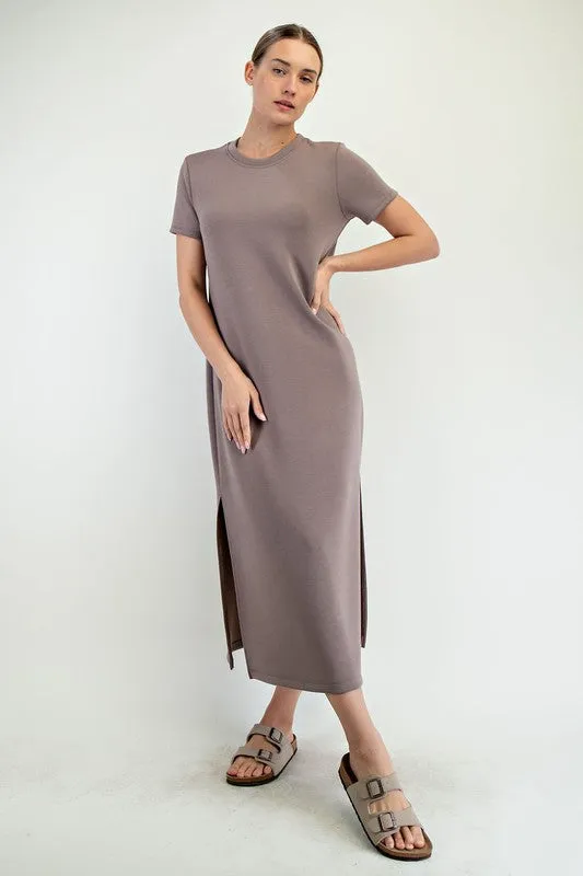 VentilatedMesh Scuba Maxi Dresses - 4 Colors!