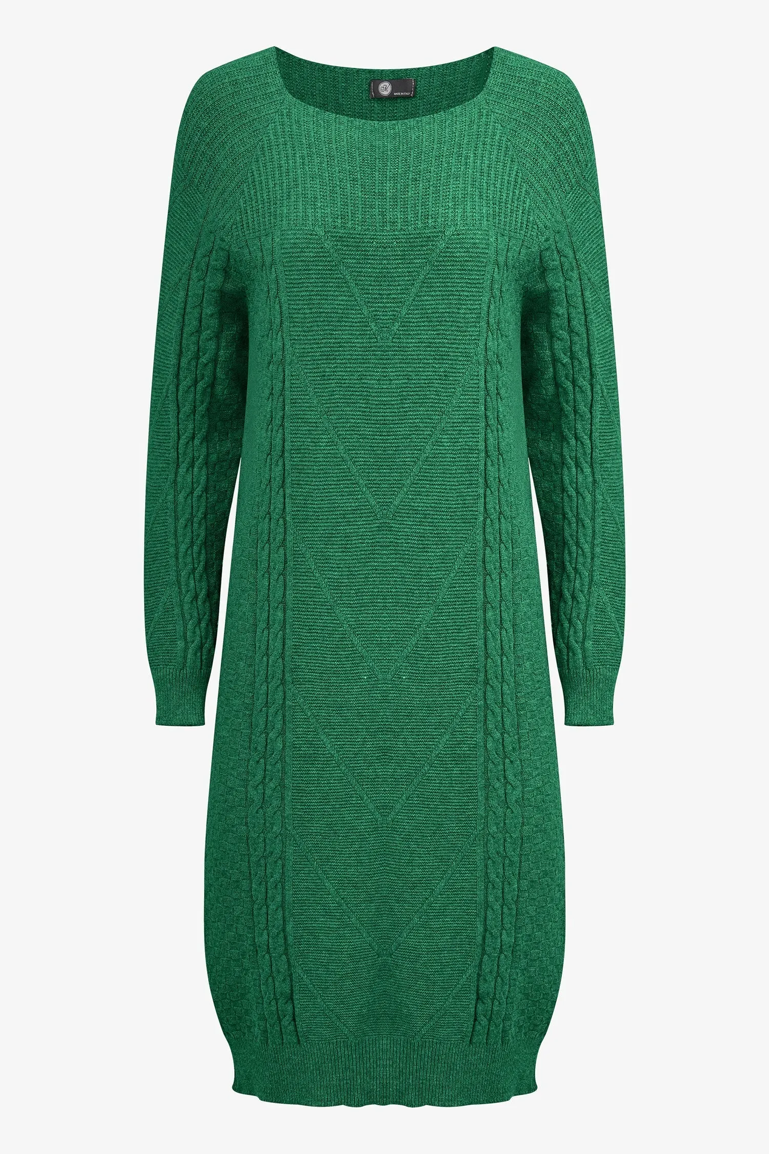 Women's Knit Crew-Neckline Dress | M Wonder Core
