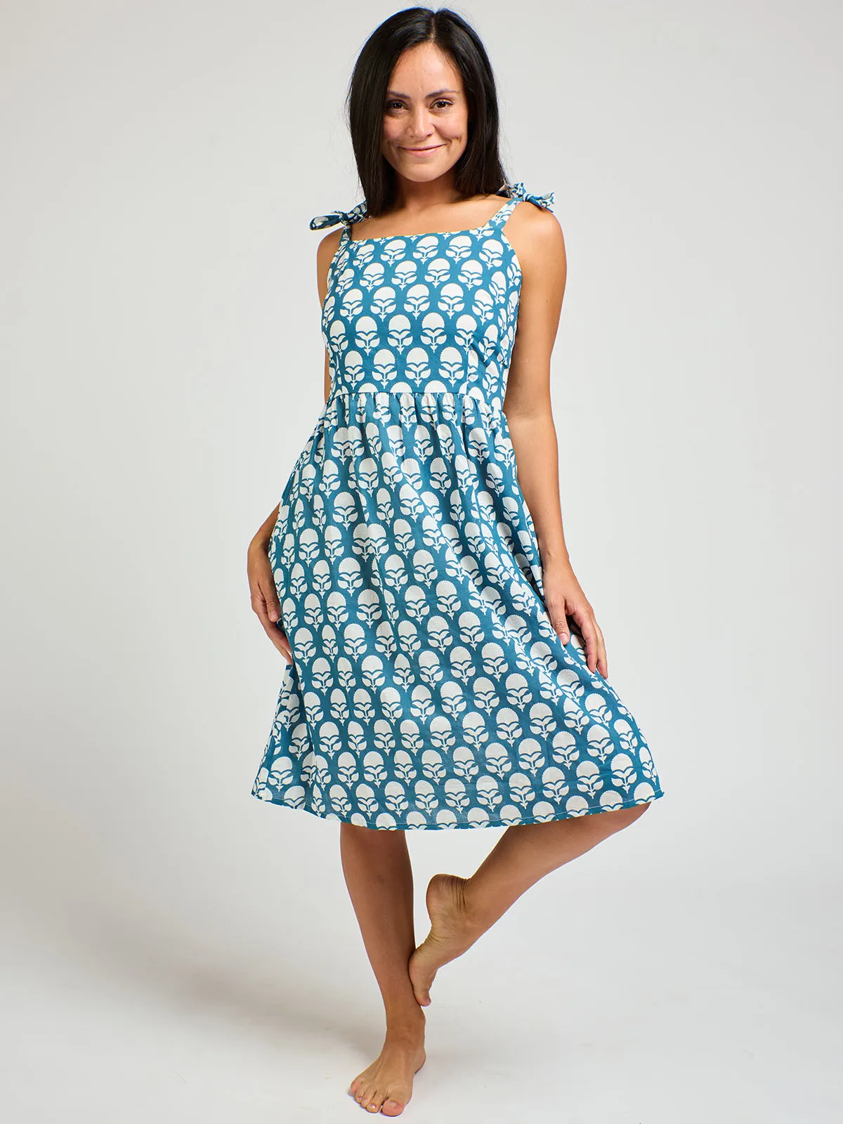 Provence Dress - Marigold Blue Road Soul