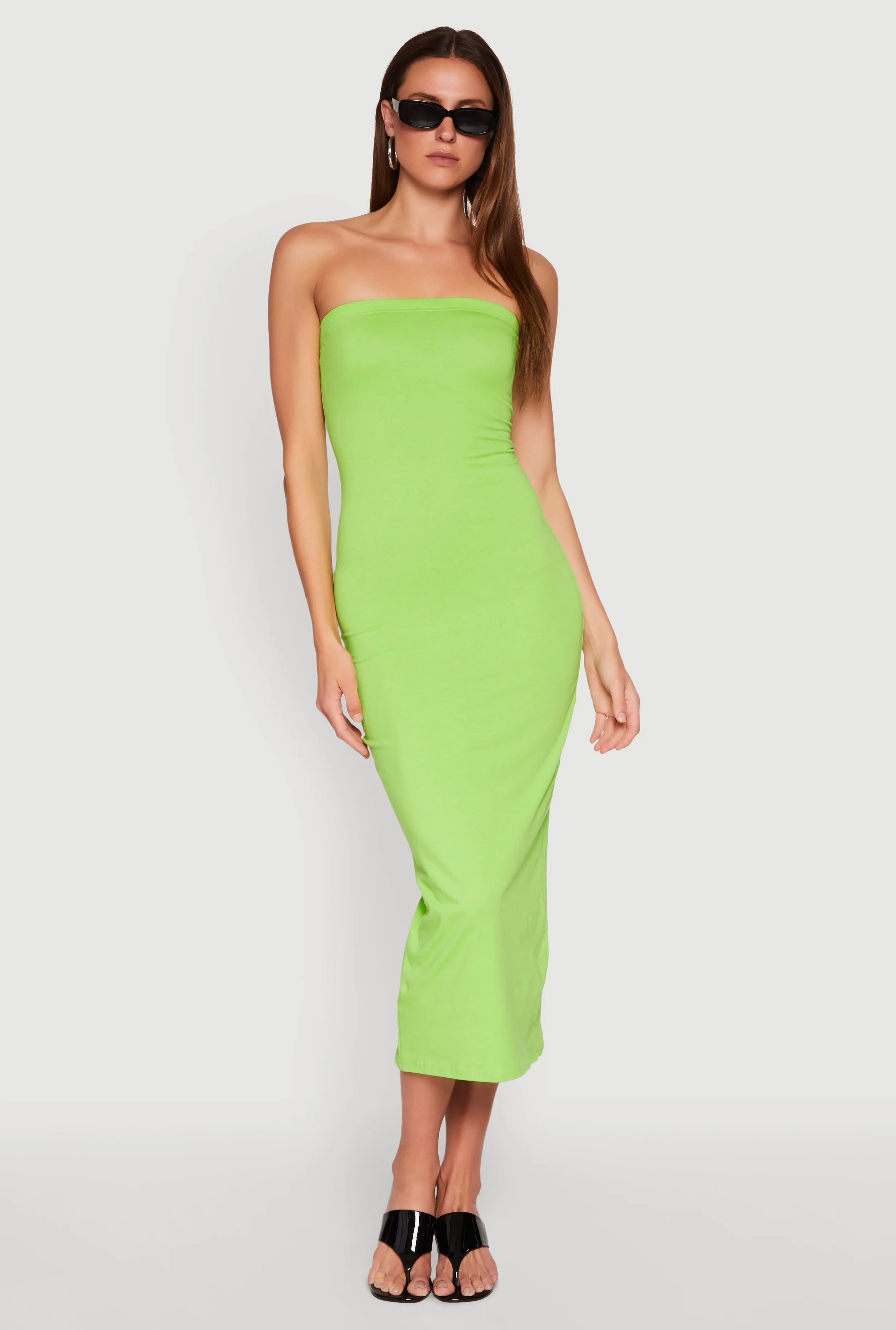 Daisy Maxi Tube Dress Off Shoulder Flowing long gown