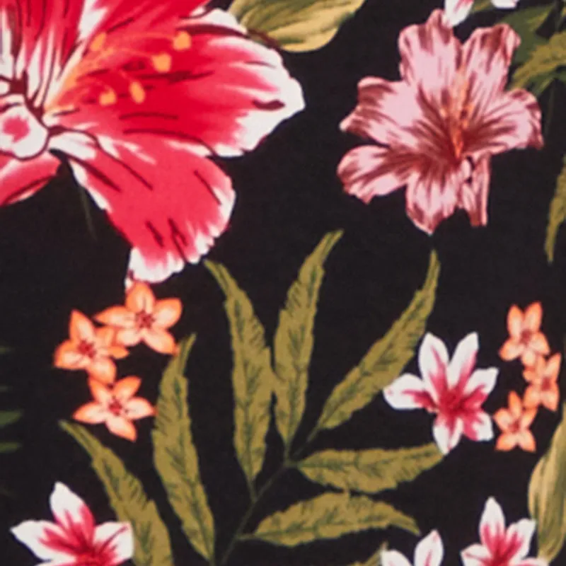 Harbor View Airy Floral Empire Waist Maxi Dress