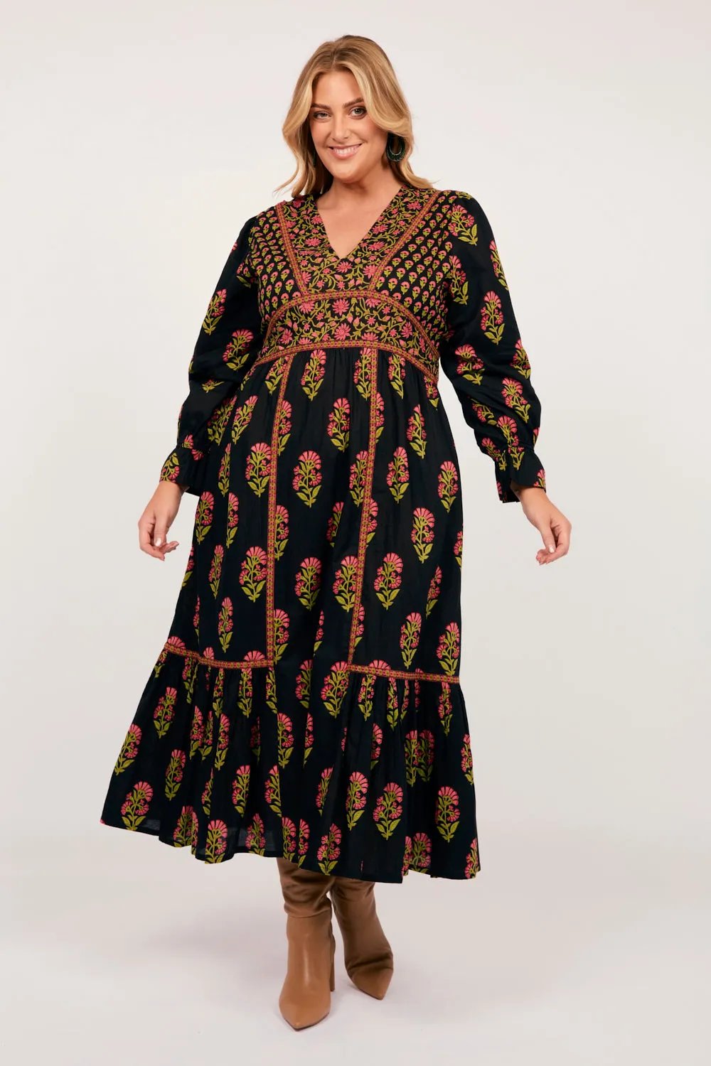Photo Time Boardwalk Mood Aurora Maxi Dress in Kashmir