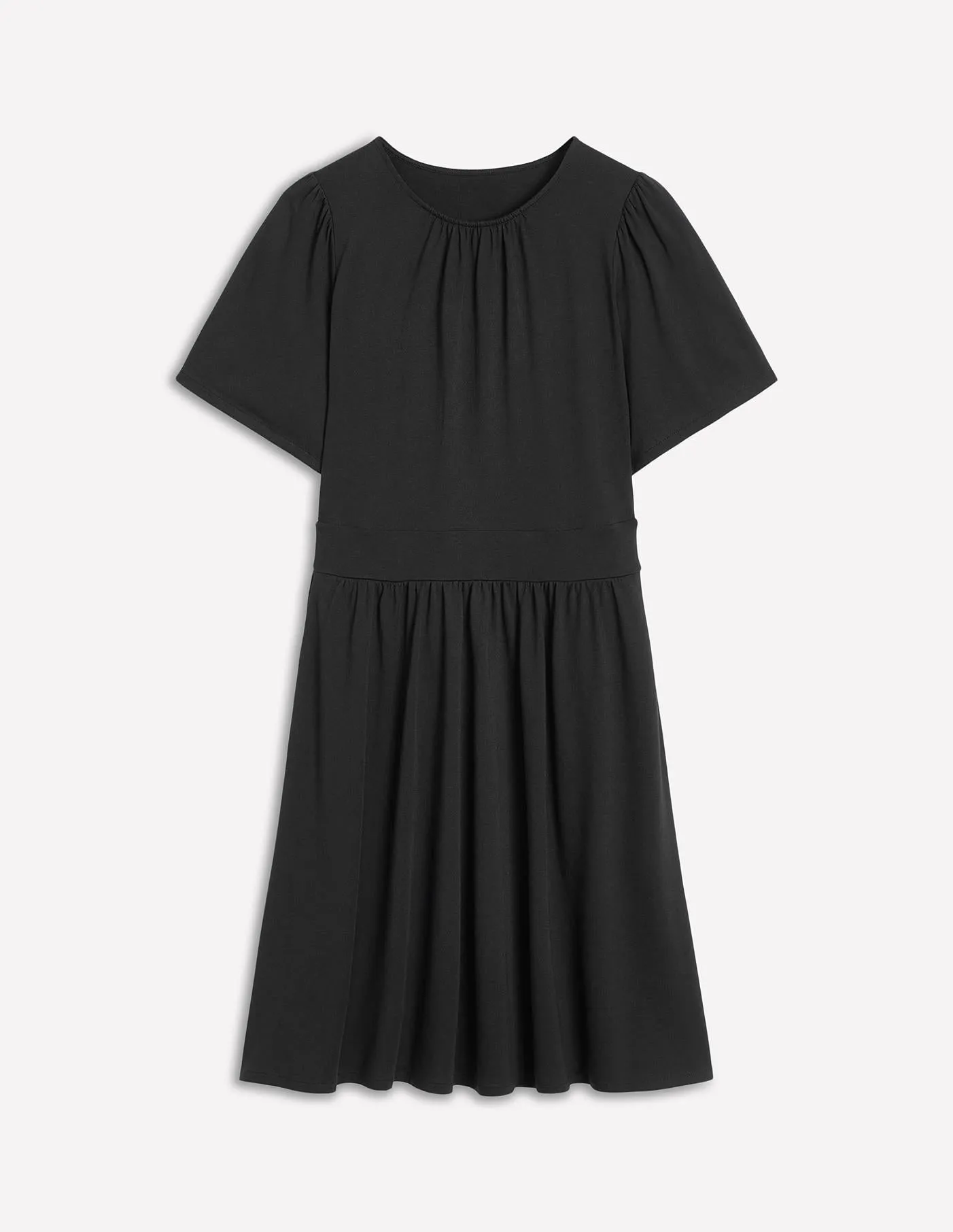 Flirty Look Sophisticated short dress Louisa Short Jersey Dress-Black