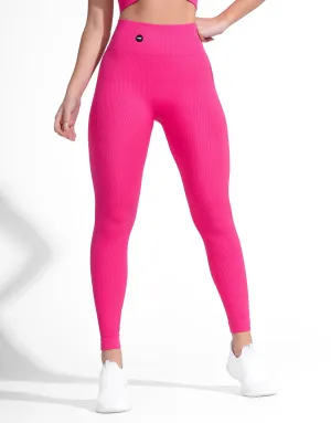 BASIC SOLID PINK SEAMLESS Extra Soft Fitness Lover
