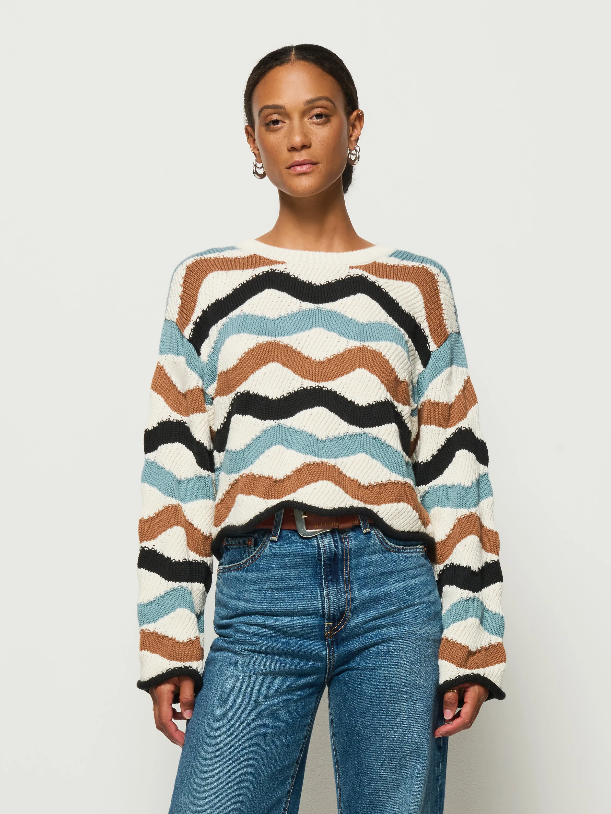 Poppy Sweater Recycle Glow Cozy Wrap