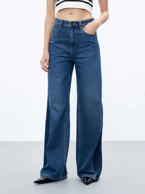 Holiday Vibes Work Ready Contrast Detail Straight Jeans