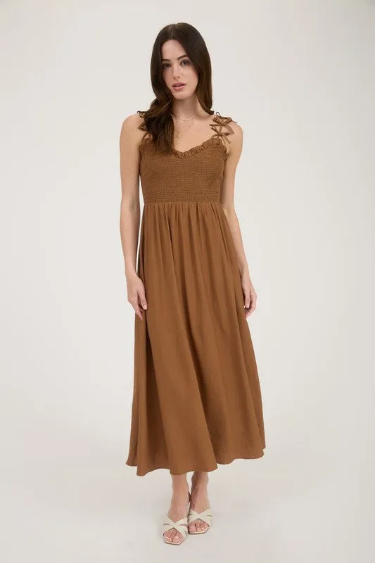 Sweetheart Bow Strap Dress - 2 Colors! AntiSnagTechnology
