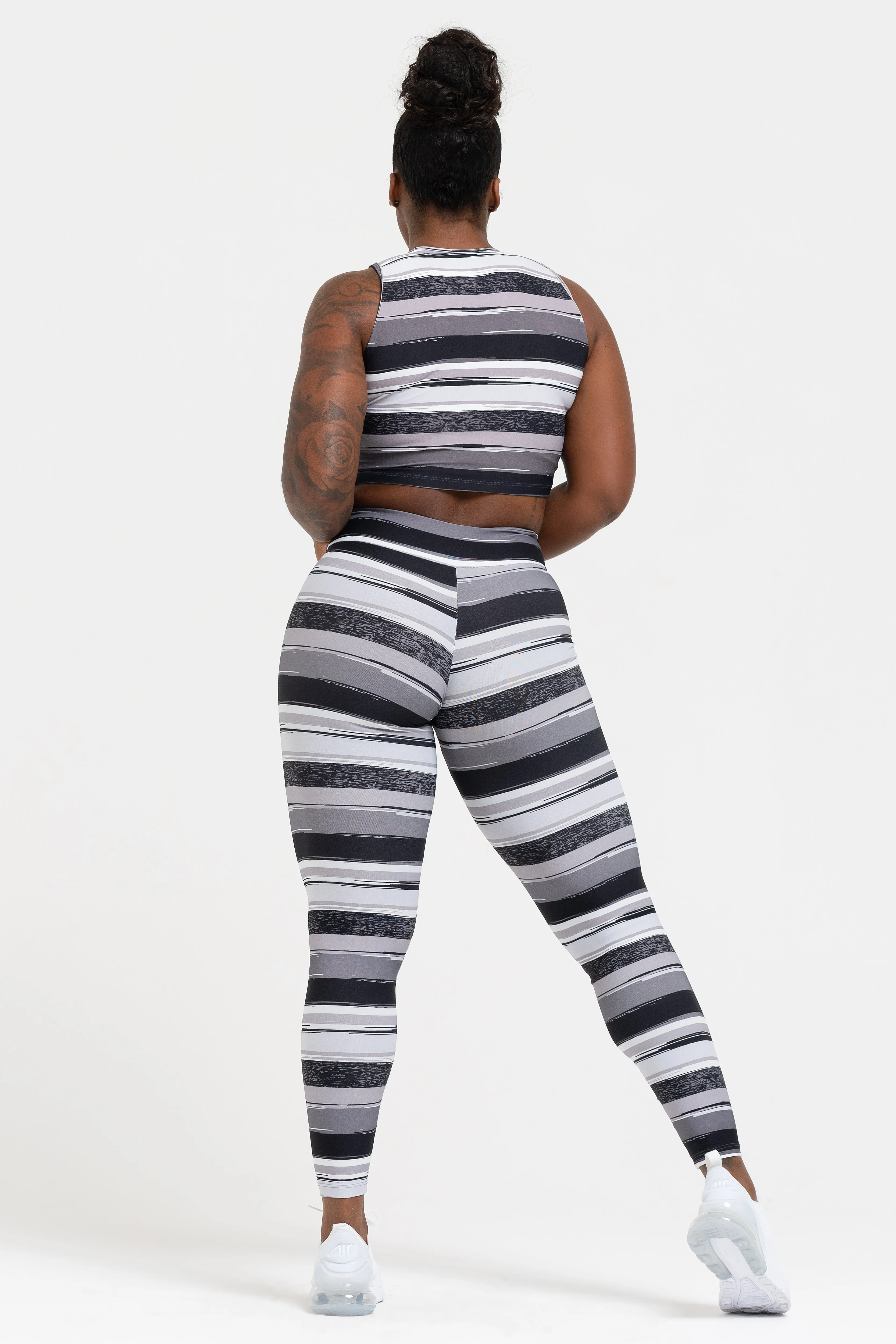 Harbor Style ElasticCuffDesign Slate Regular Legging
