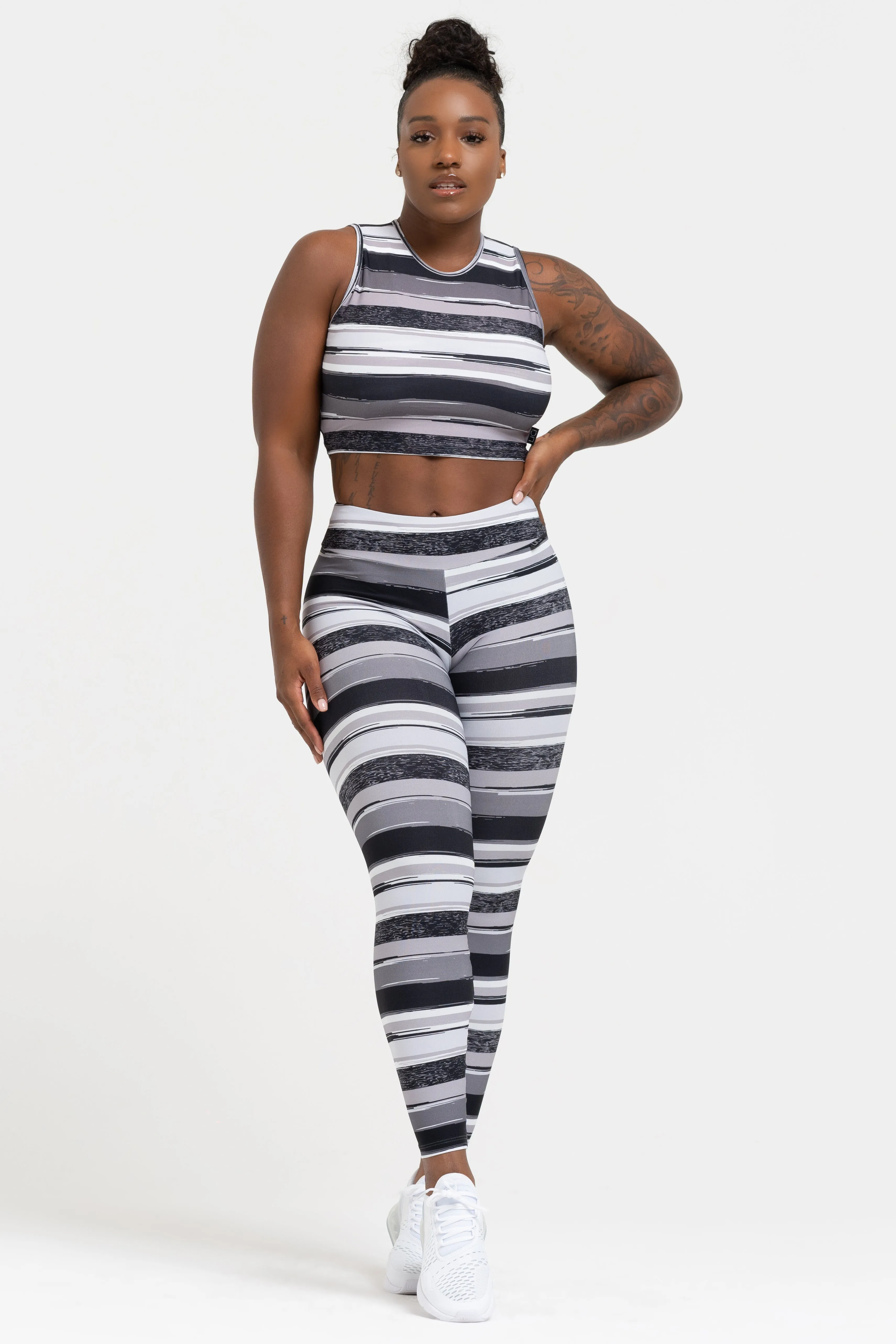 AntiStatic Lining Durable Stitching Slate Regular Legging