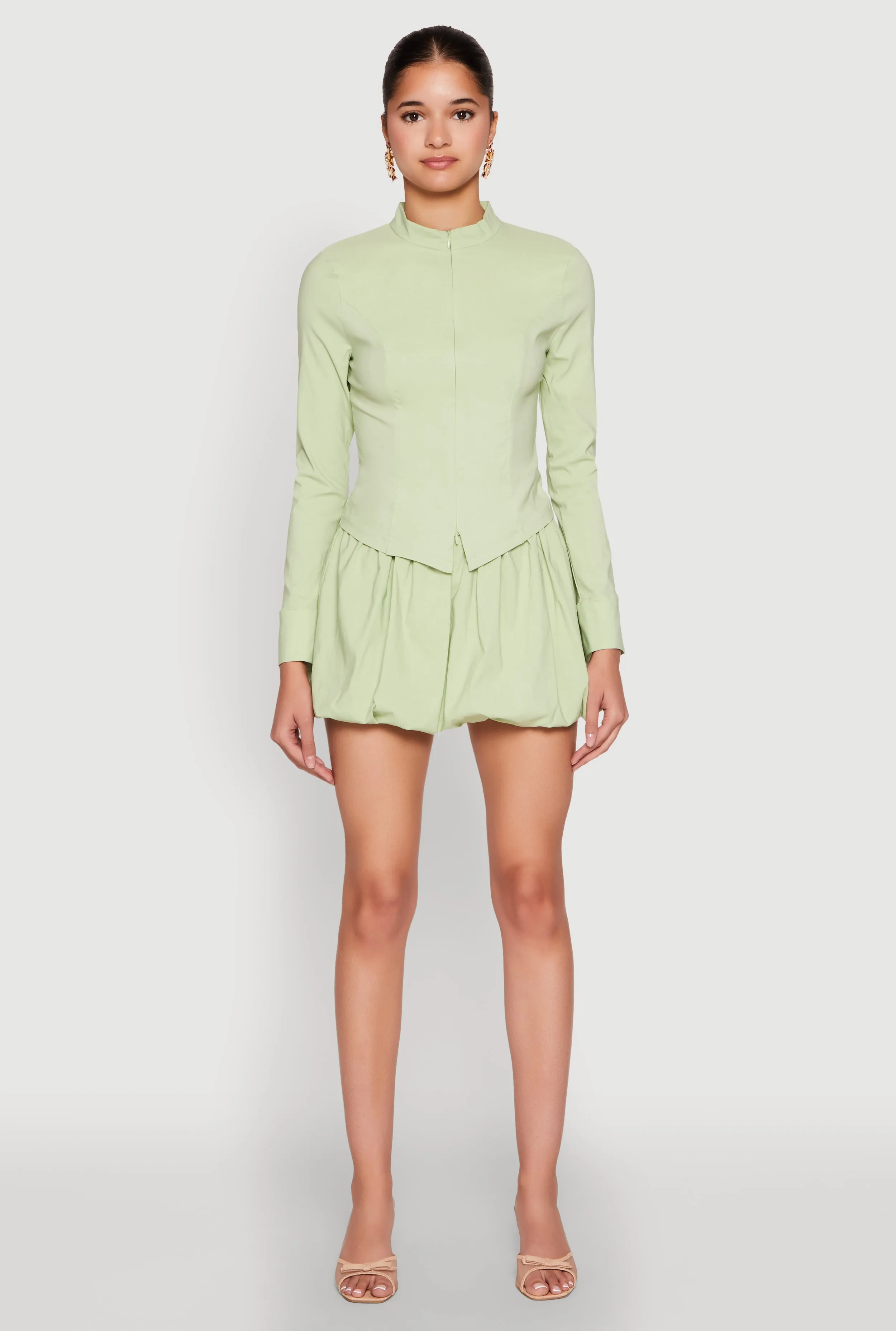 Iris Bubble Mini Skirt Senior Style
