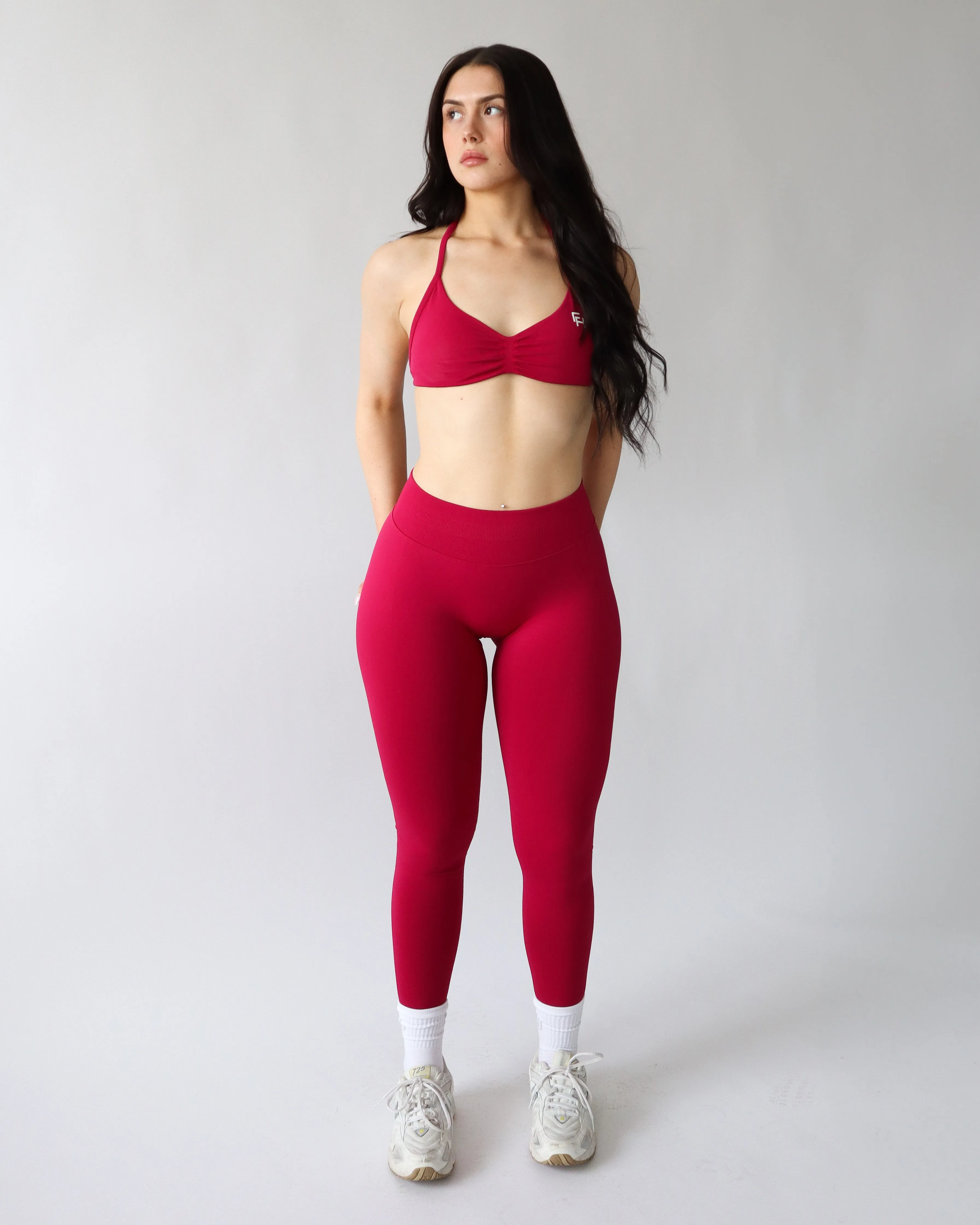 Ascend Leggings 27" - Pomegranate City Walk Minimalist Style UltraSoft Lining