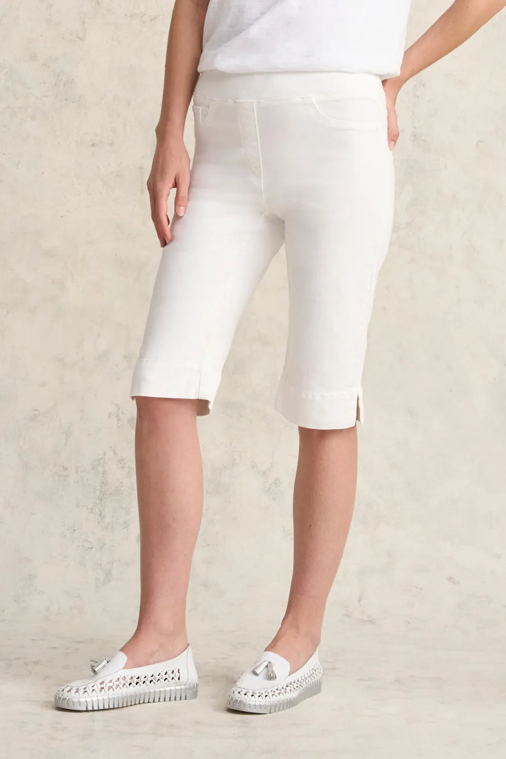 Bengajean? Short - White Athletic Wear