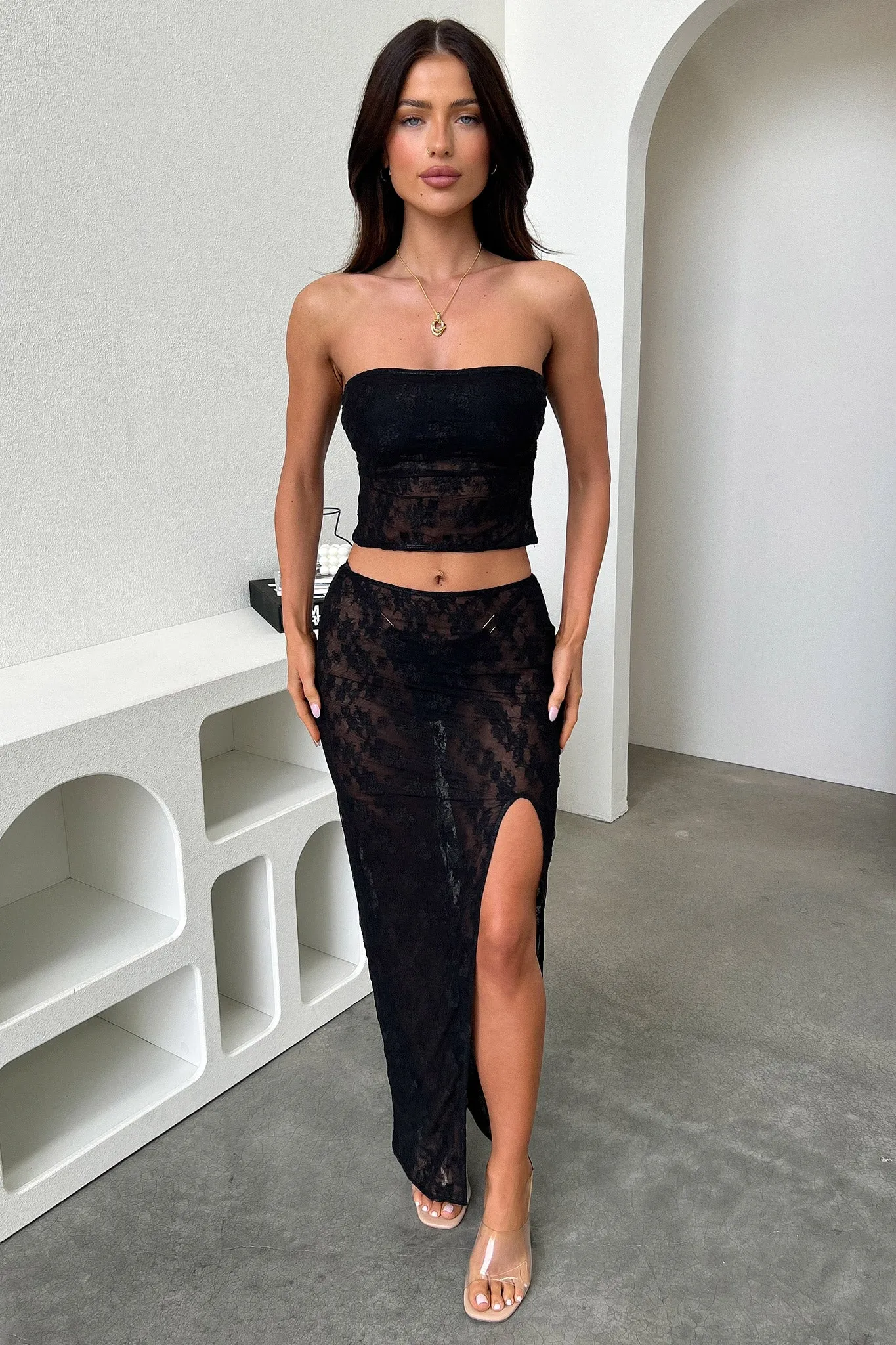 Elia Skirt - Black Neutrals Only