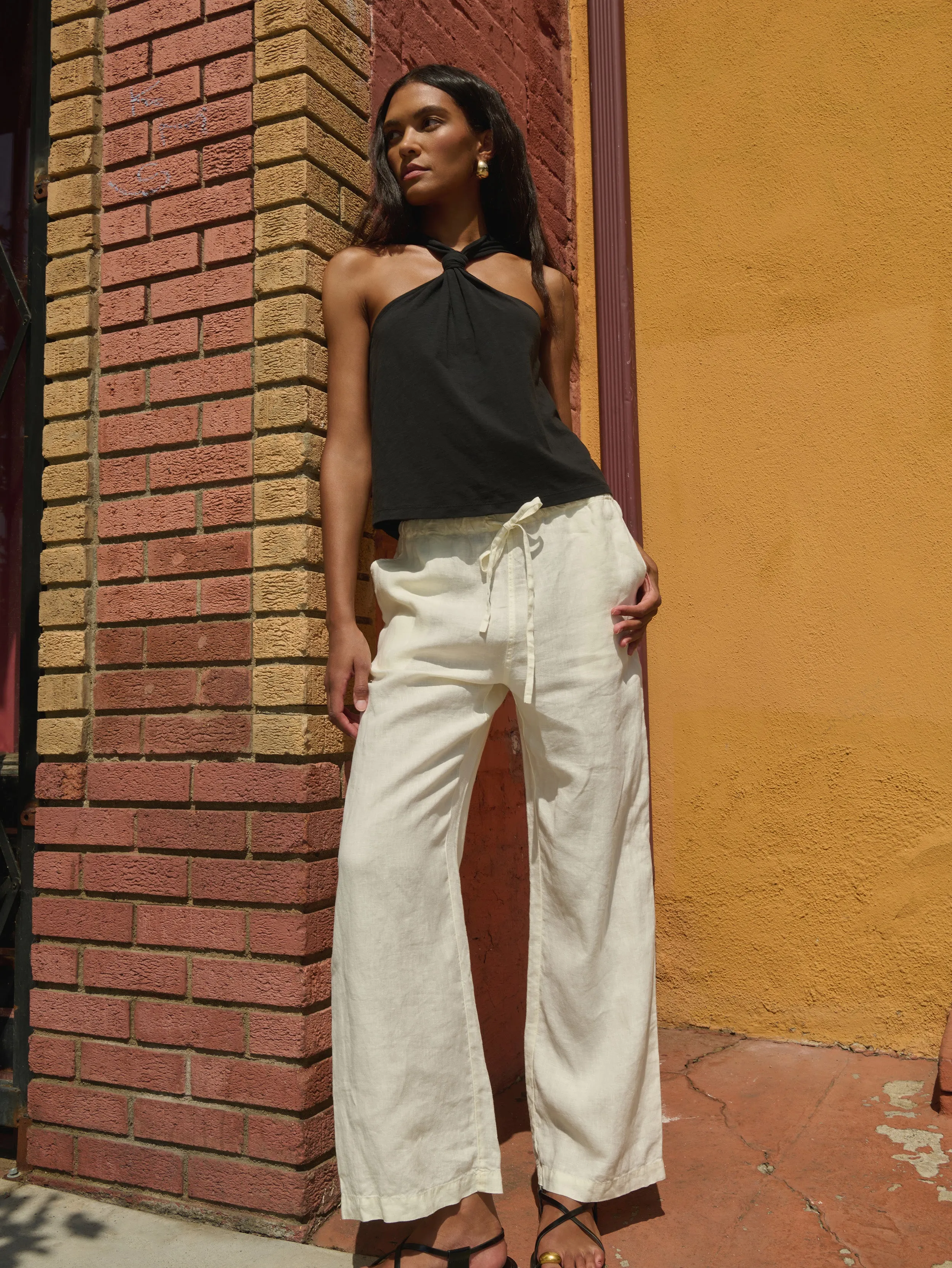 Lena Knotted Tank Daily Use
