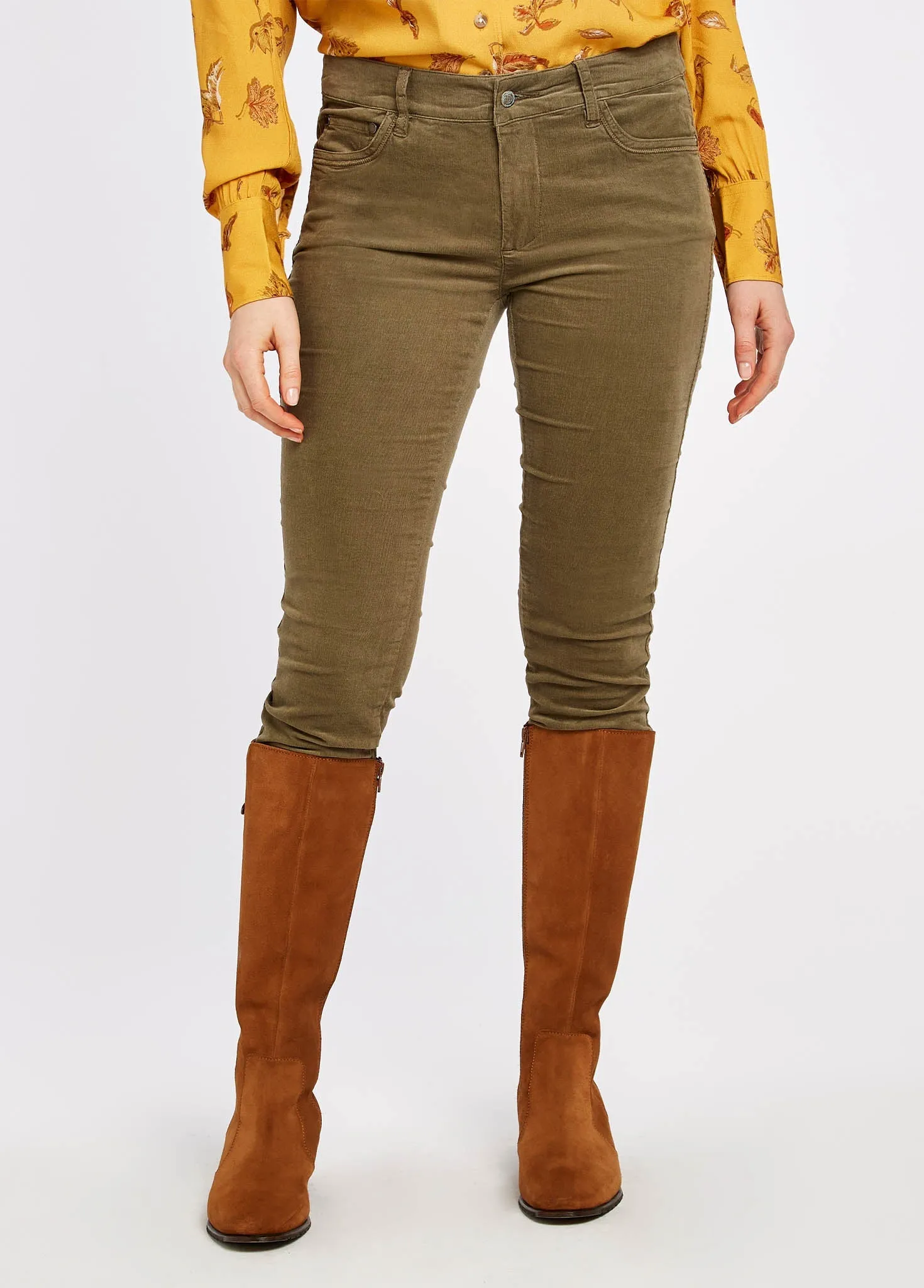 Honeysuckle Jeans - Dusky Green Dream Base