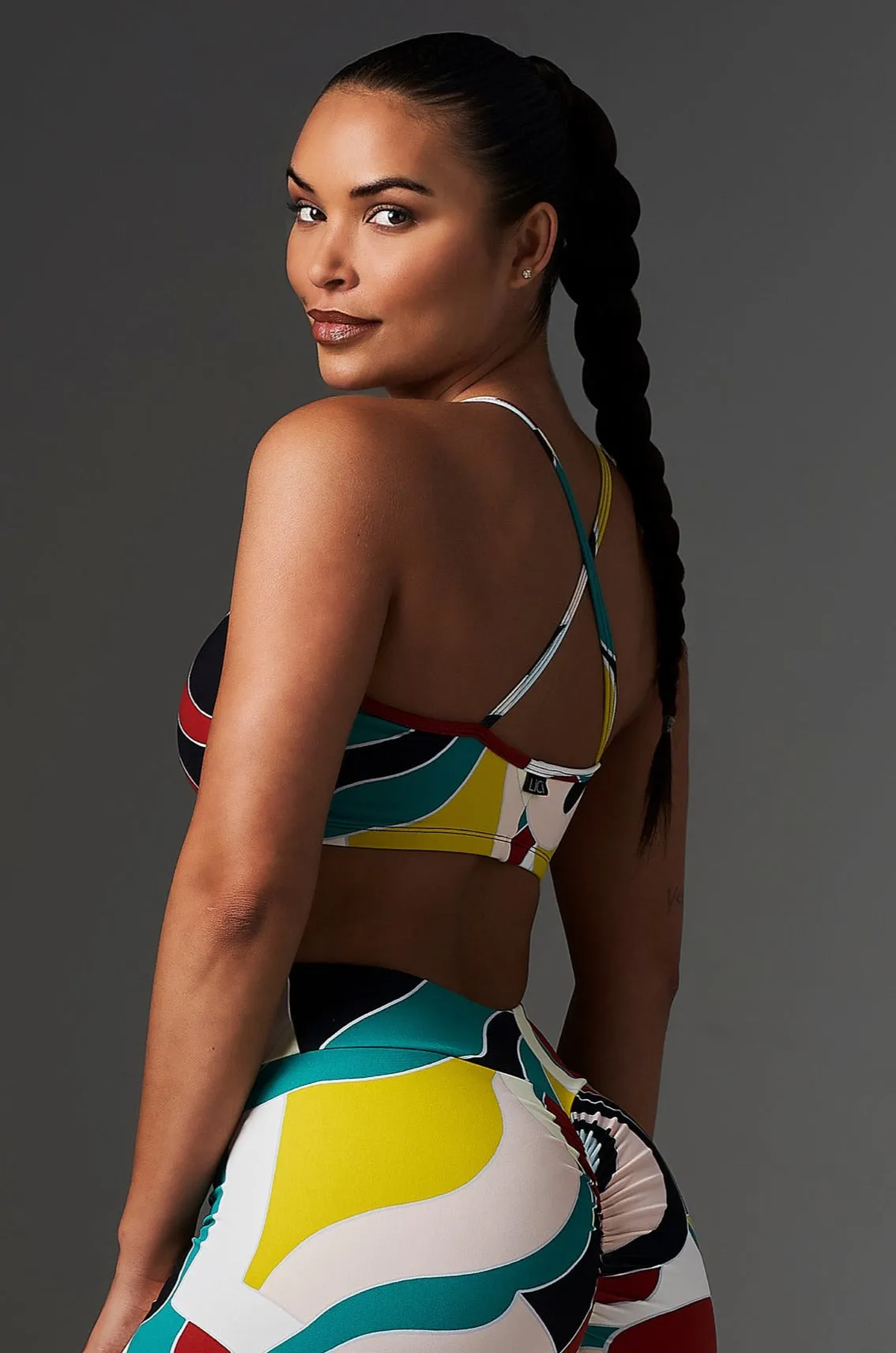 Posh Criss Cross Crop Top Linen Soul